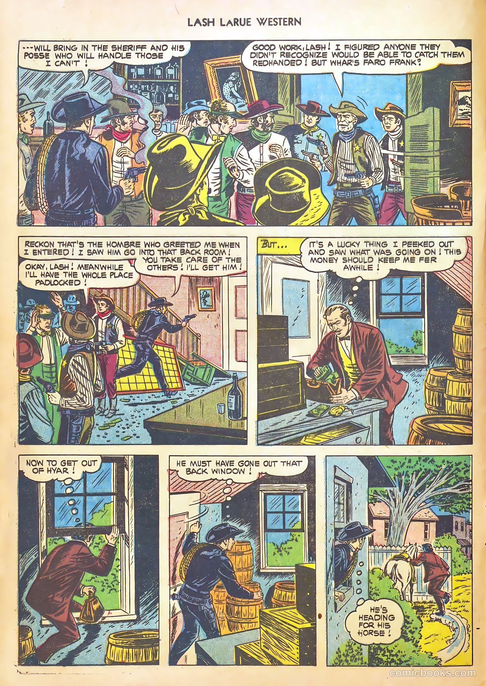 Lash LaRue Western #46 — page 12 of 36