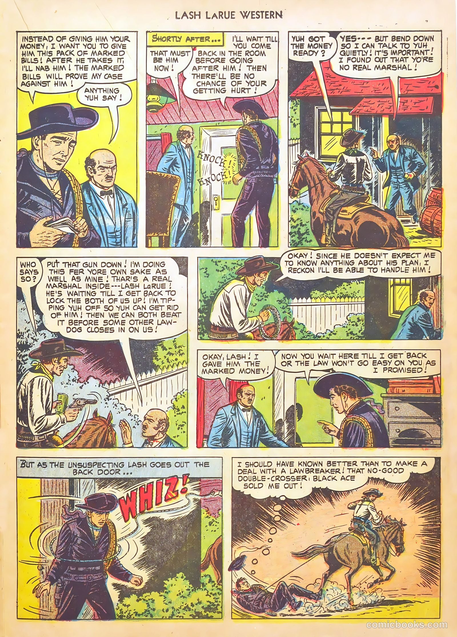 Lash LaRue Western #46 — page 15 of 36