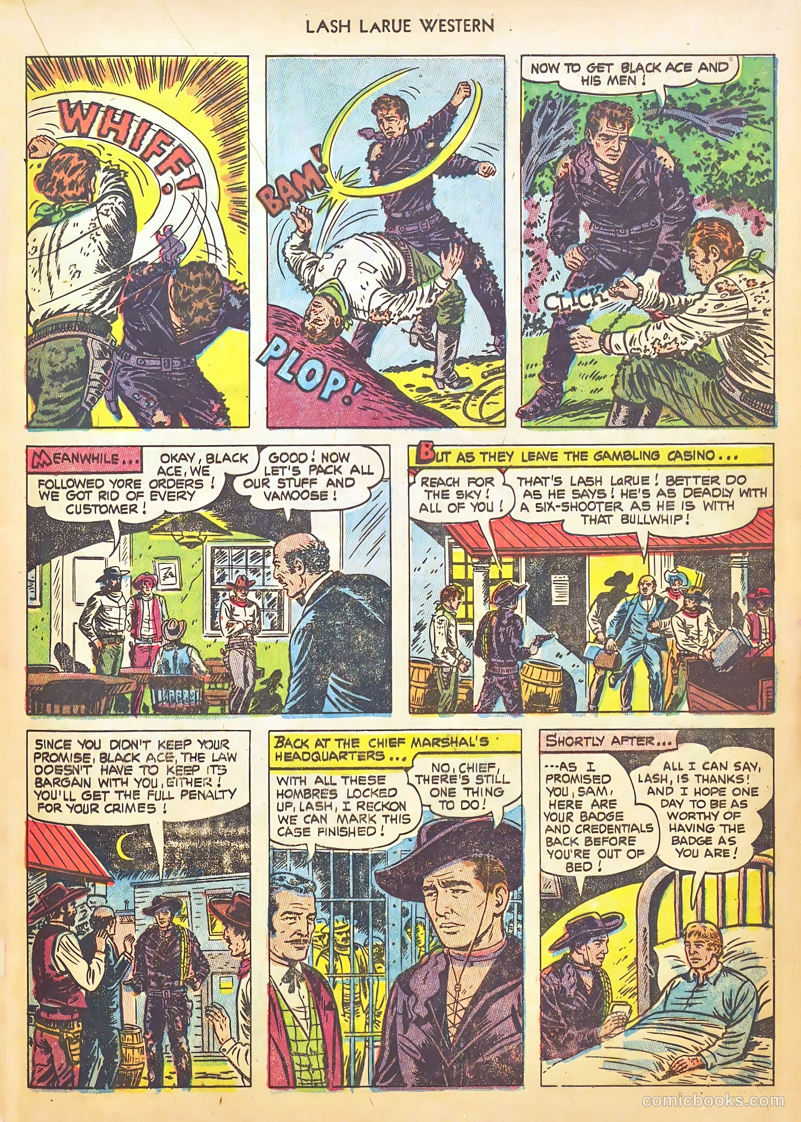 Lash LaRue Western #46 — page 17 of 36