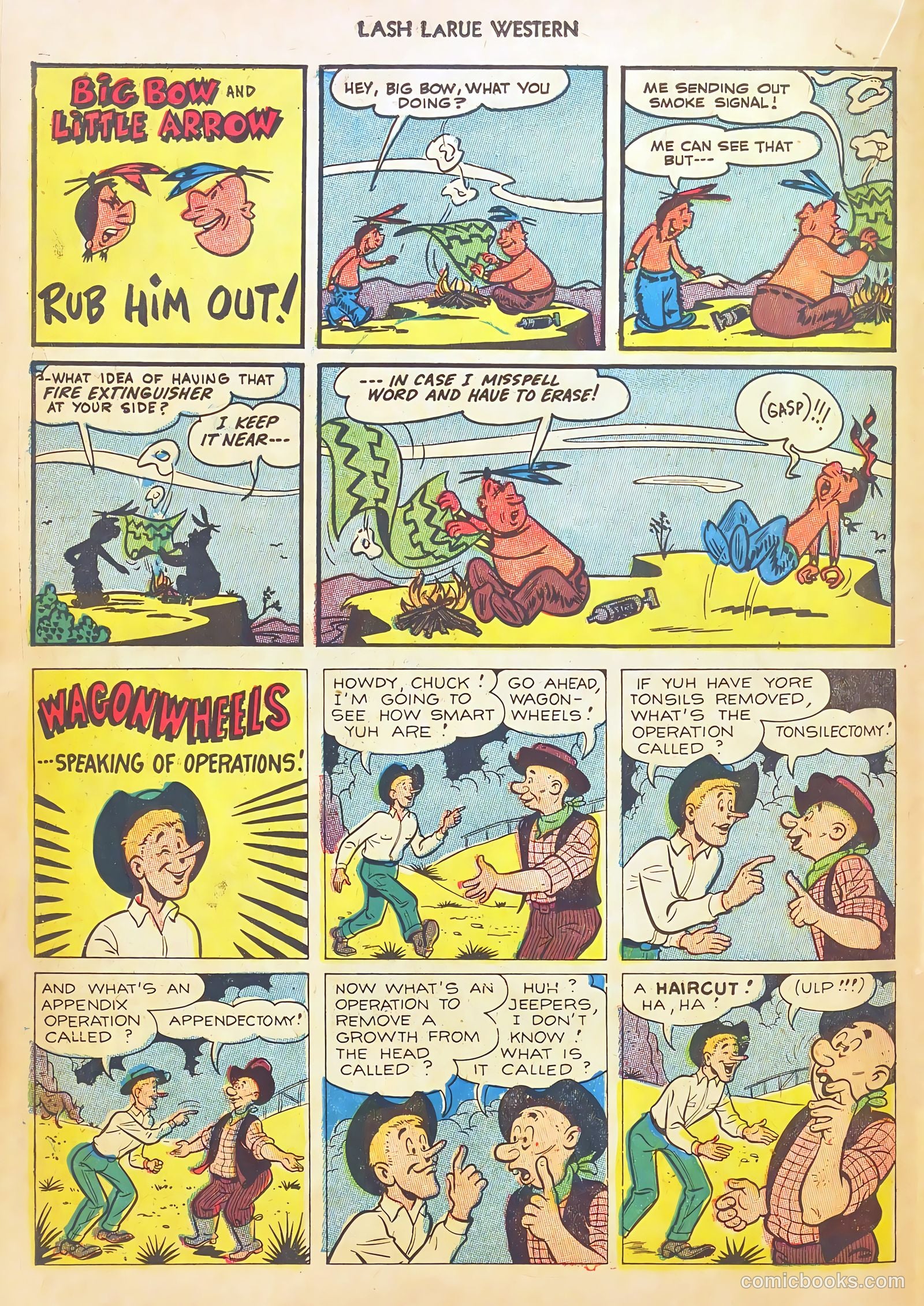Lash LaRue Western #46 — page 18 of 36