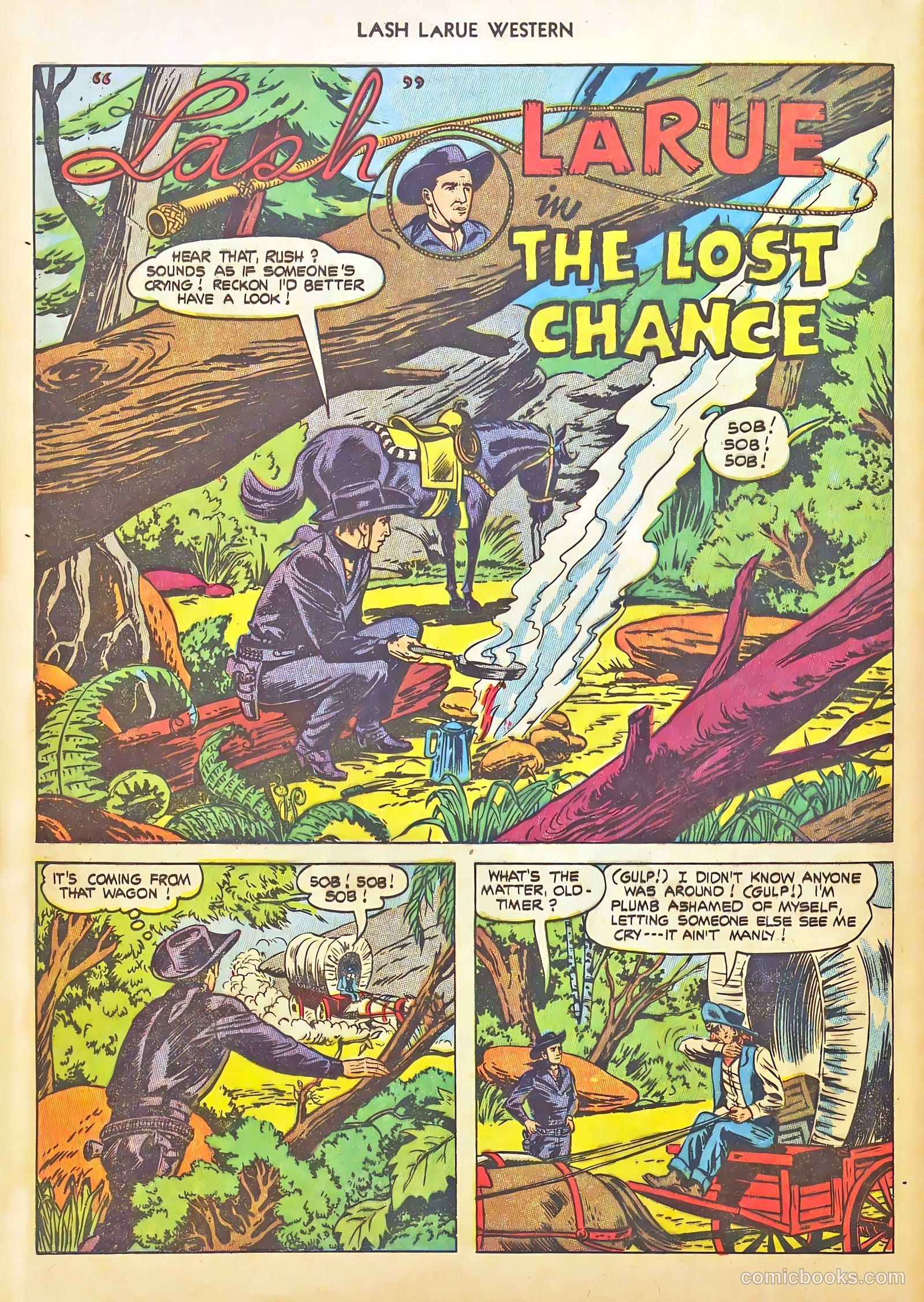 Lash LaRue Western #46 — page 24 of 36