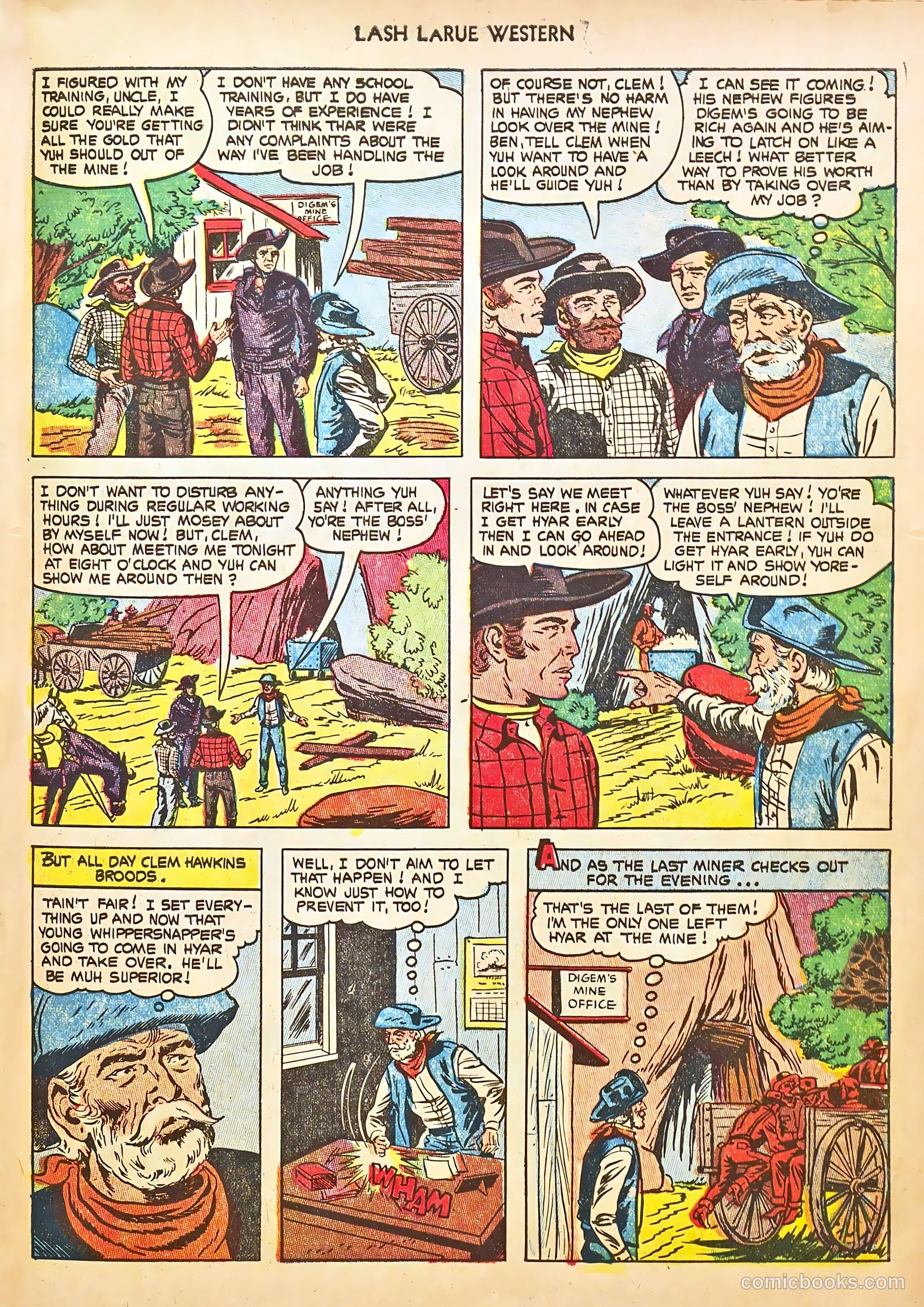 Lash LaRue Western #46 — page 31 of 36