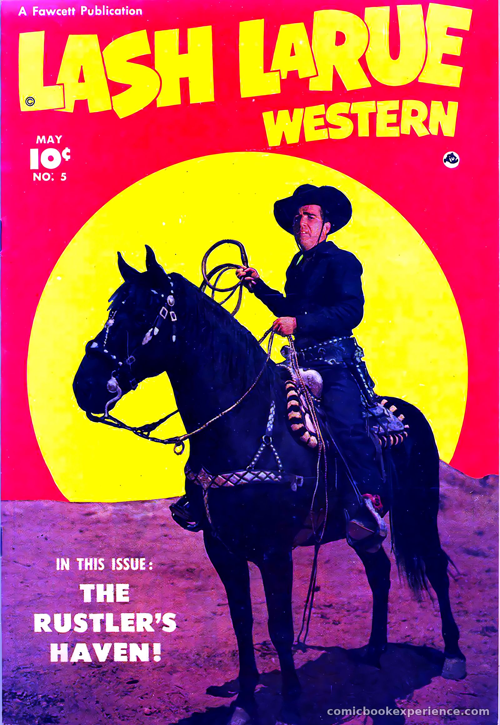 Lash LaRue Western #5 — page 1 of 36