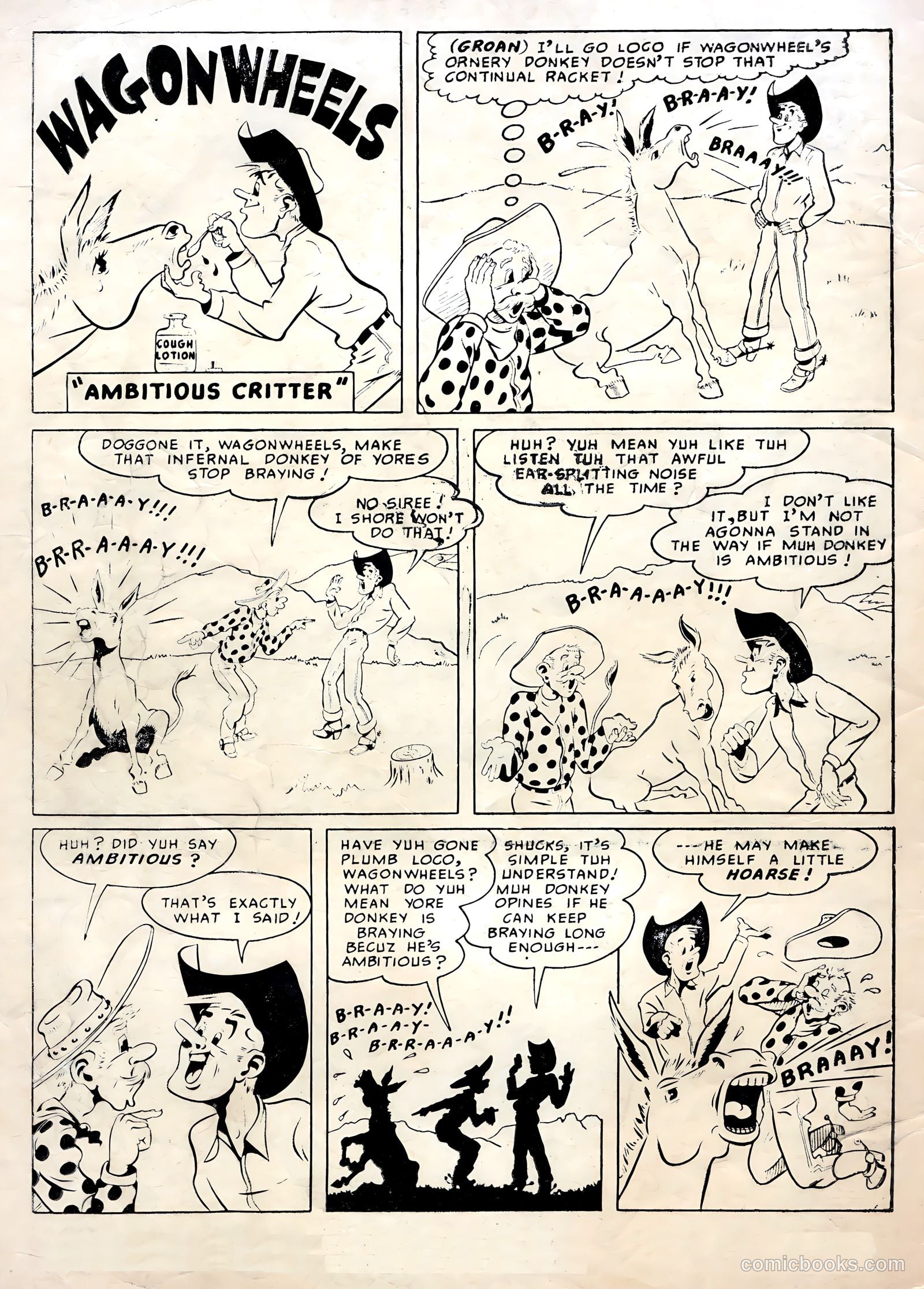 Lash LaRue Western #5 — page 2 of 36