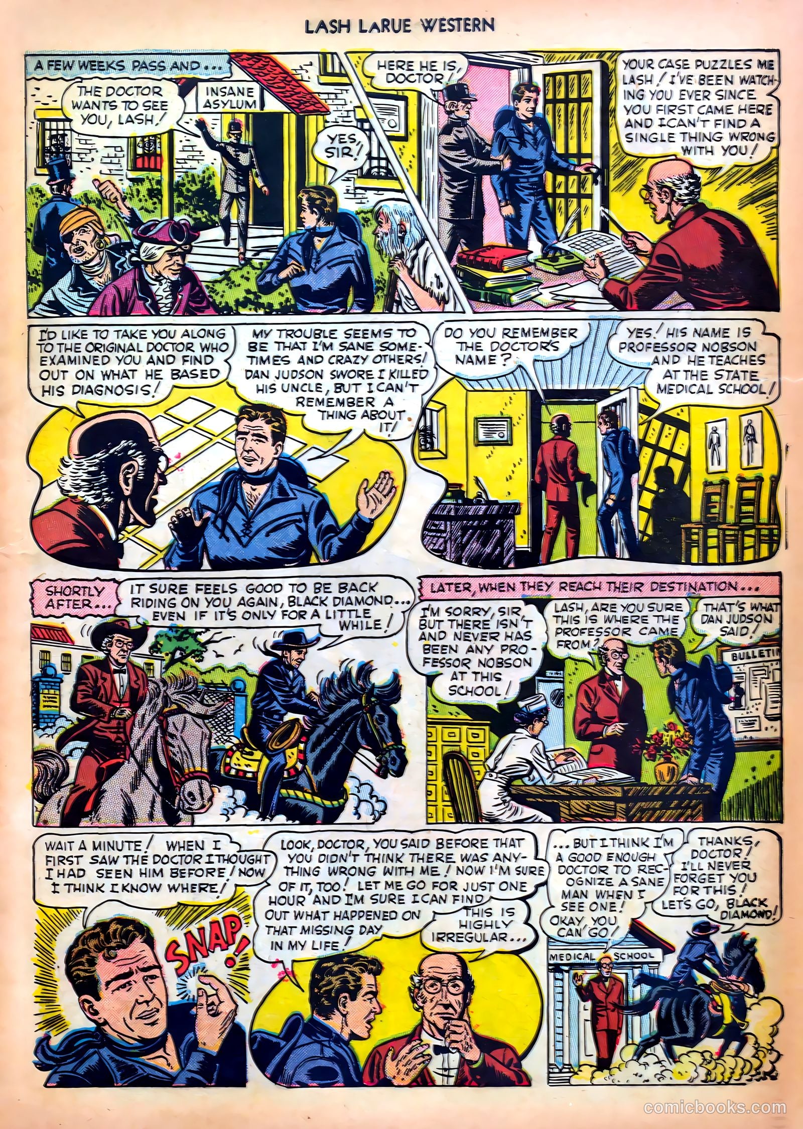Lash LaRue Western #5 — page 9 of 36