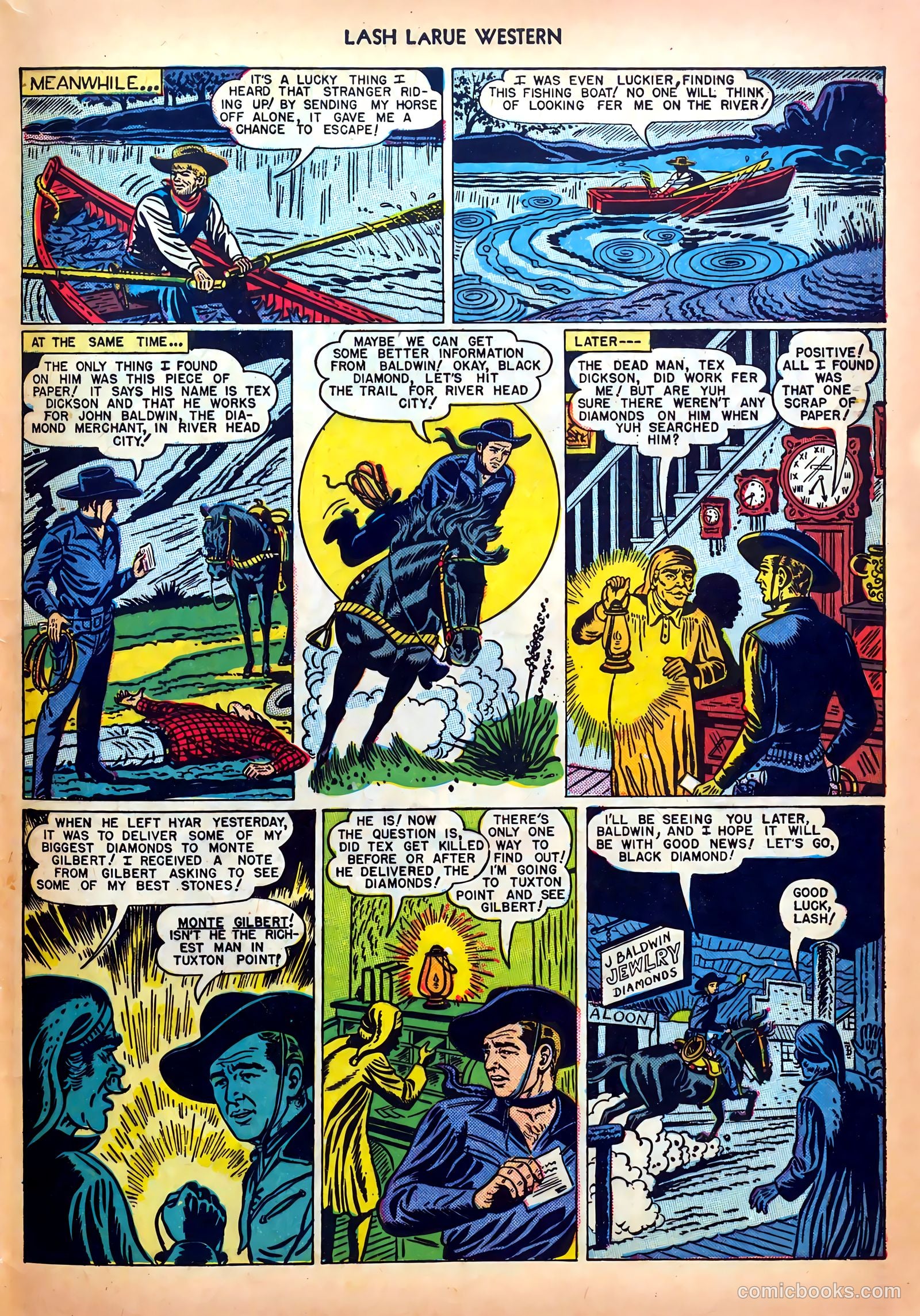 Lash LaRue Western #5 — page 29 of 36
