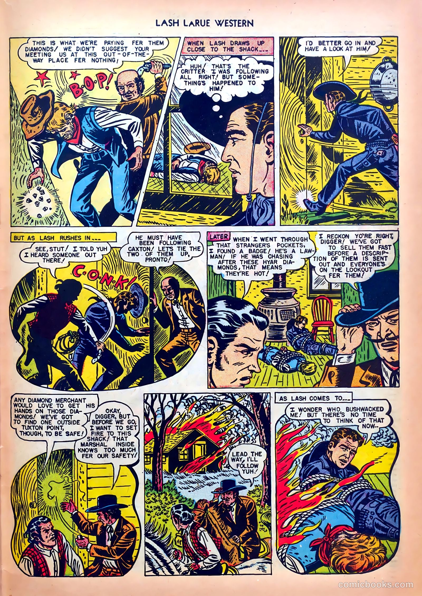 Lash LaRue Western #5 — page 31 of 36
