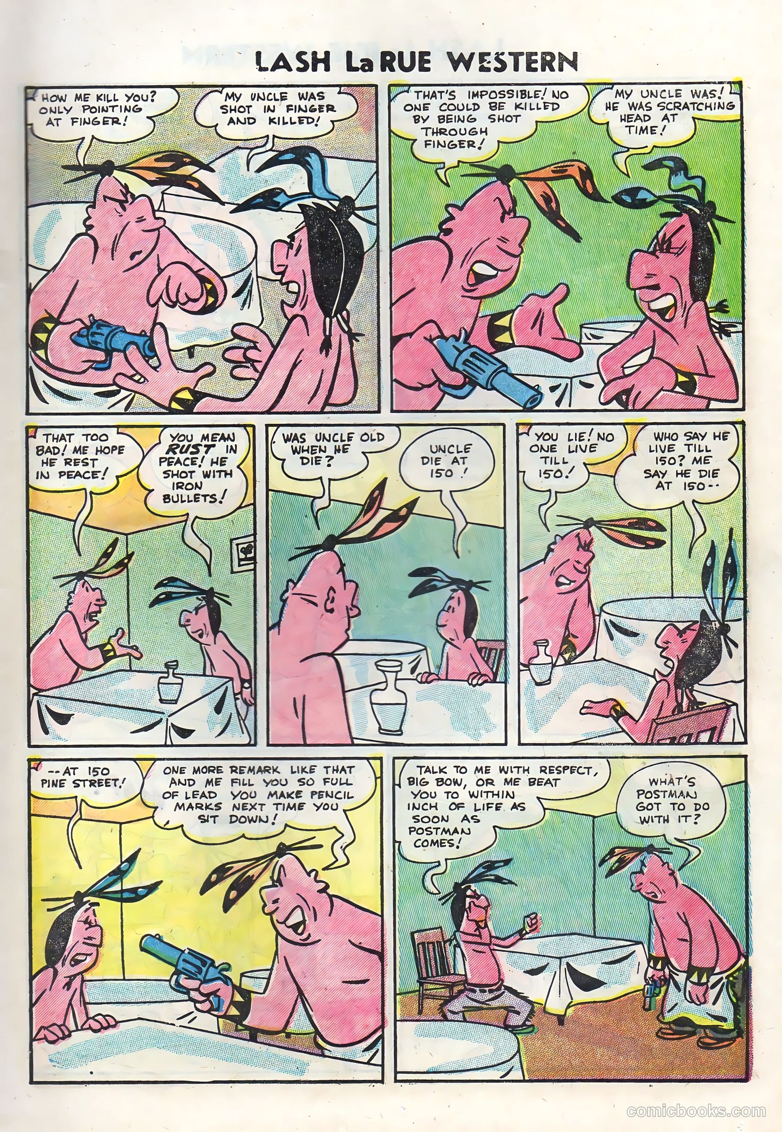 Lash Larue Western #50 — page 17 of 36