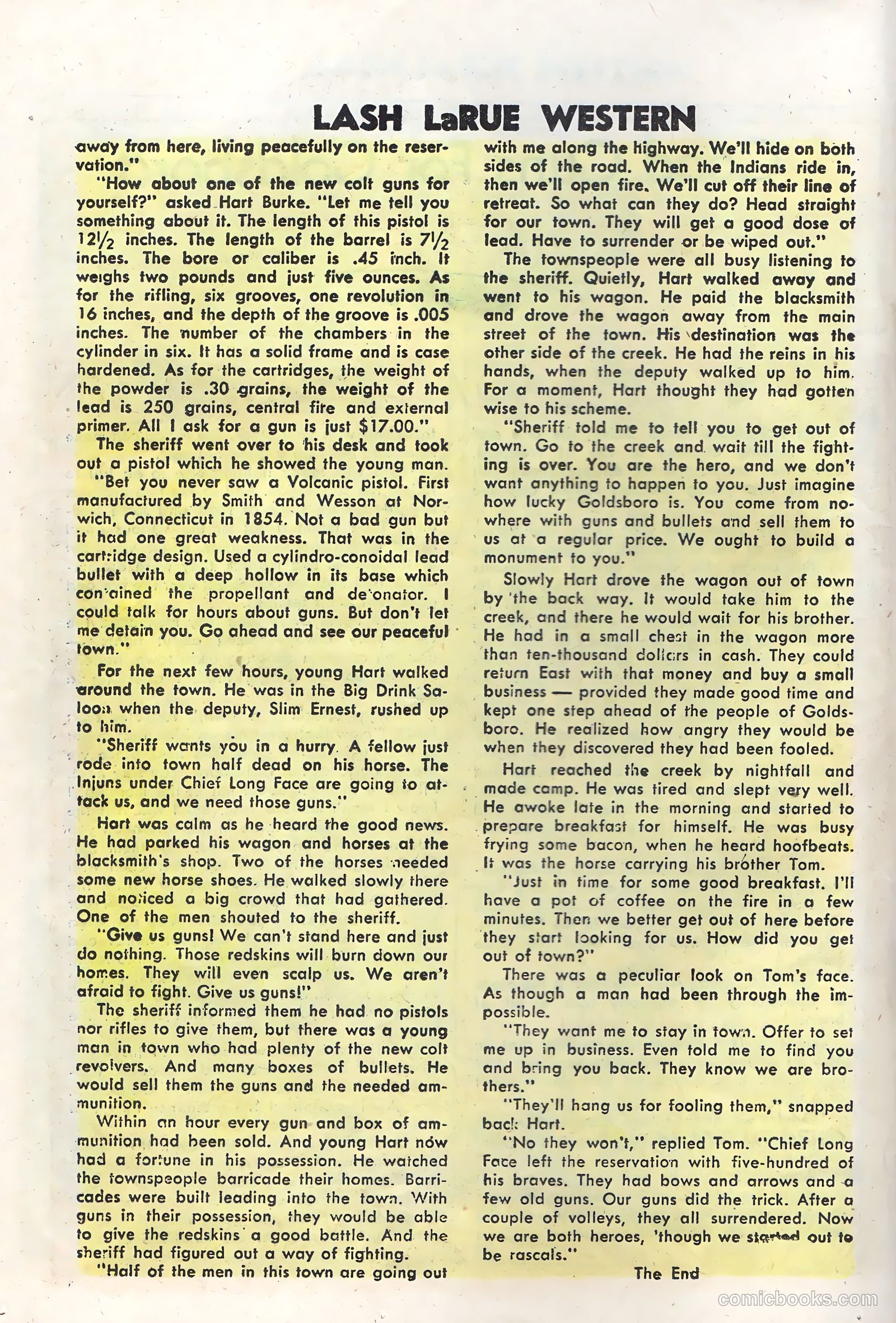 Lash Larue Western #50 — page 20 of 36