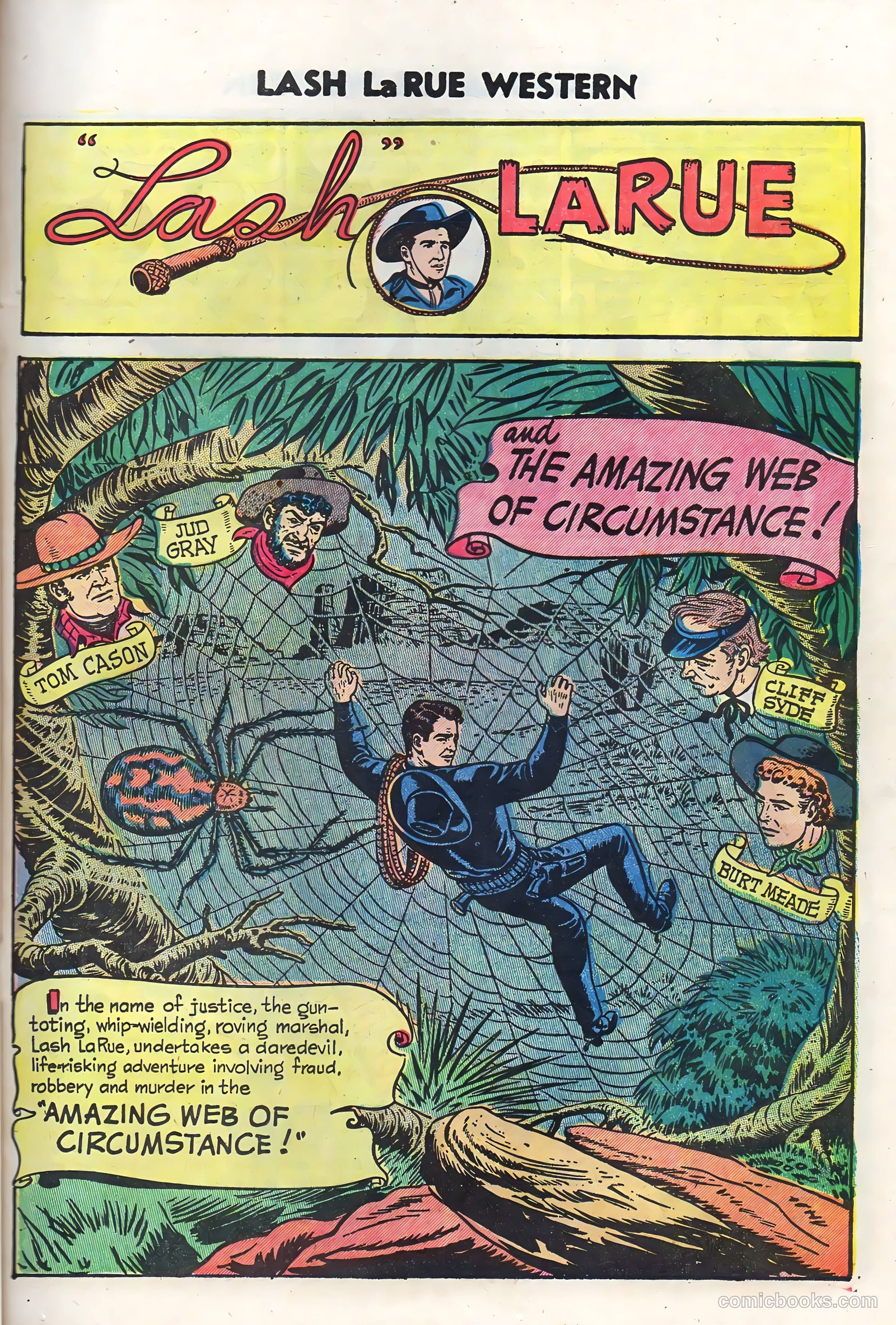 Lash Larue Western #50 — page 21 of 36