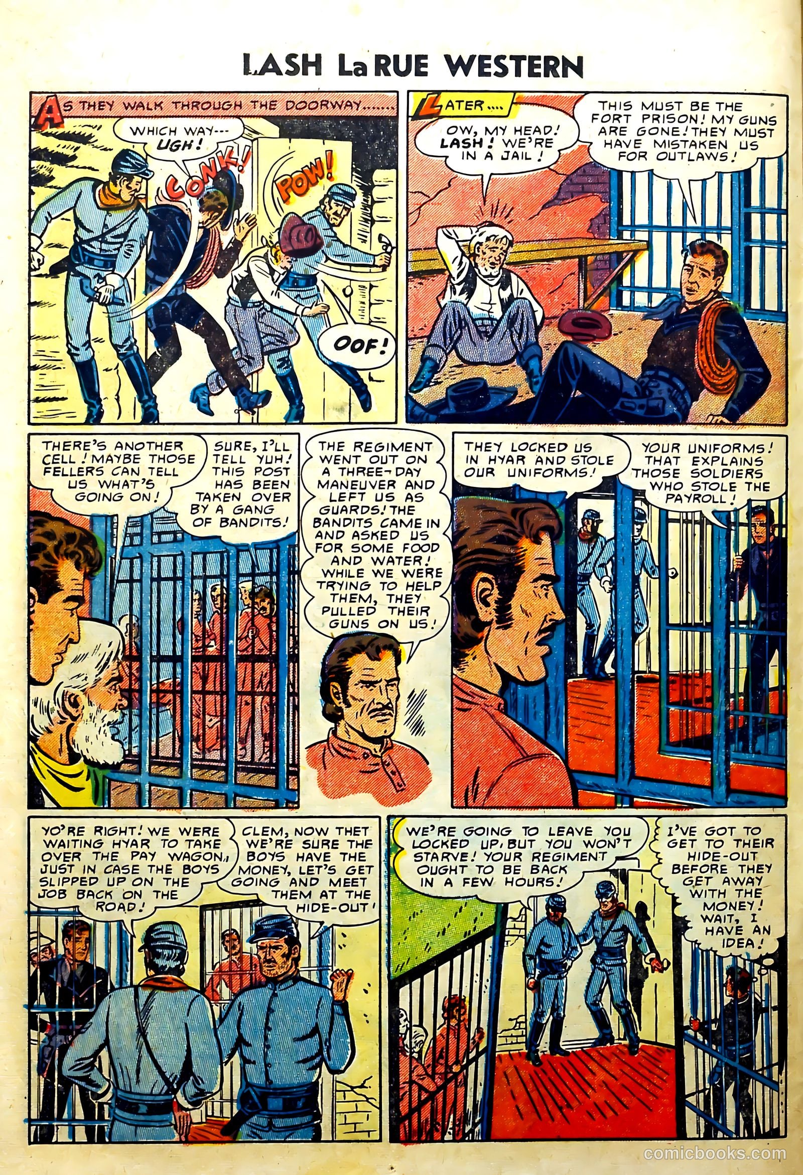Lash Larue Western #51 — page 14 of 36