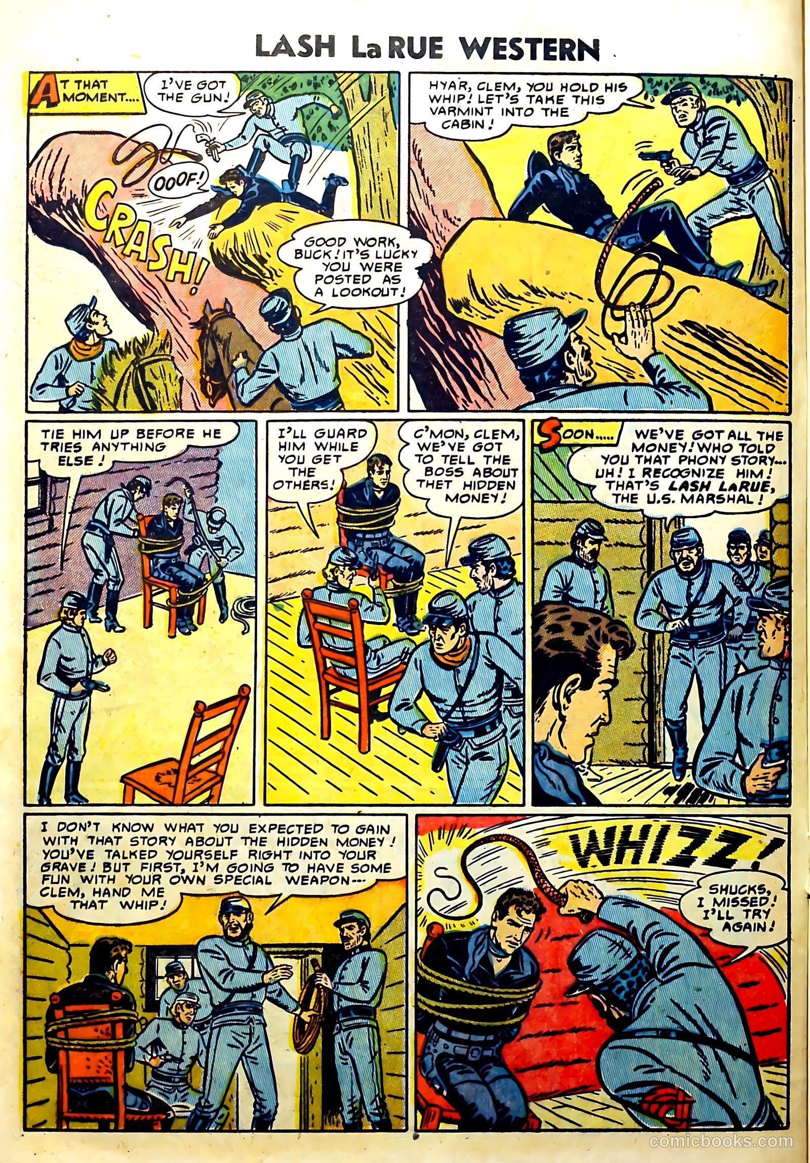 Lash Larue Western #51 — page 16 of 36
