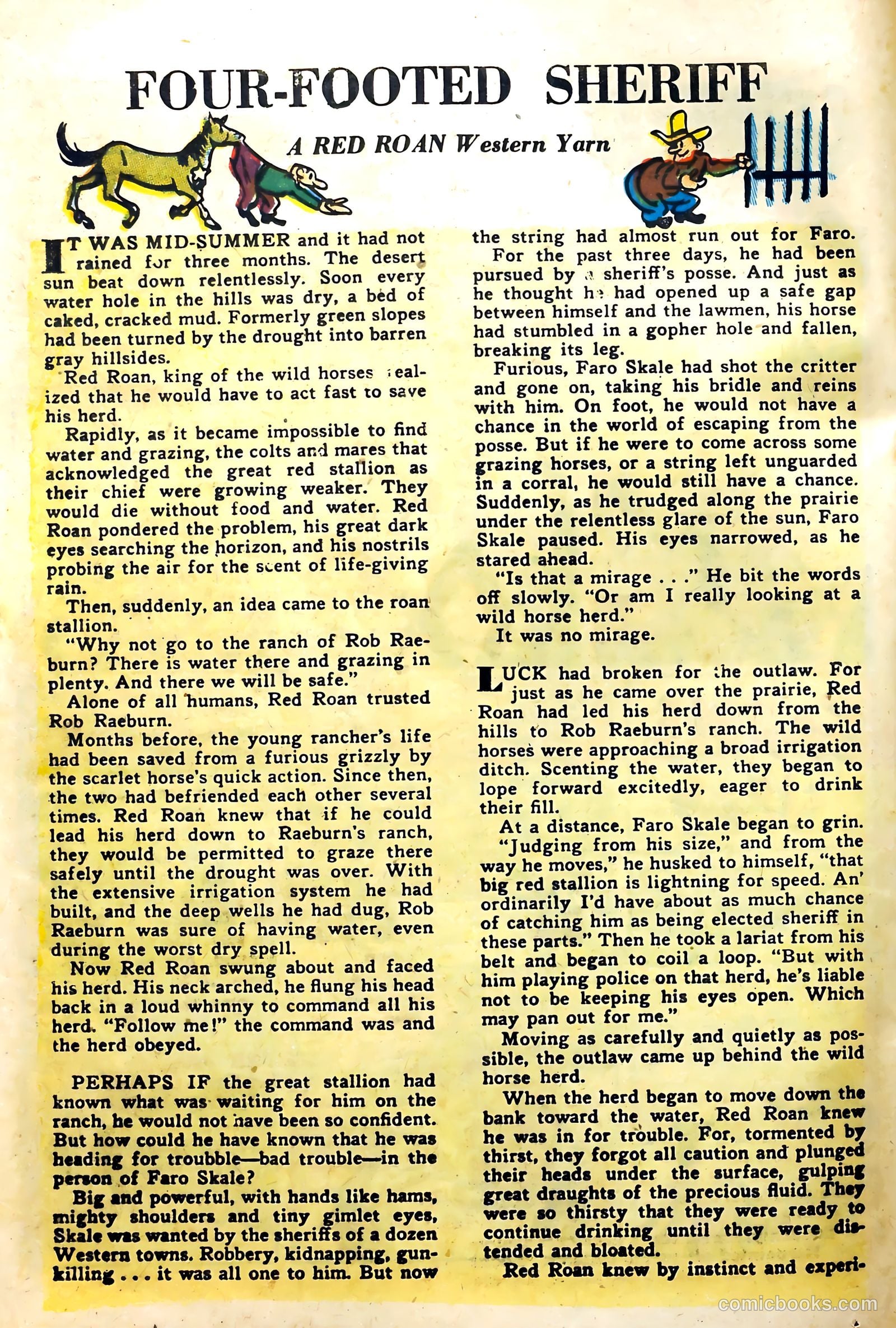 Lash Larue Western #51 — page 20 of 36