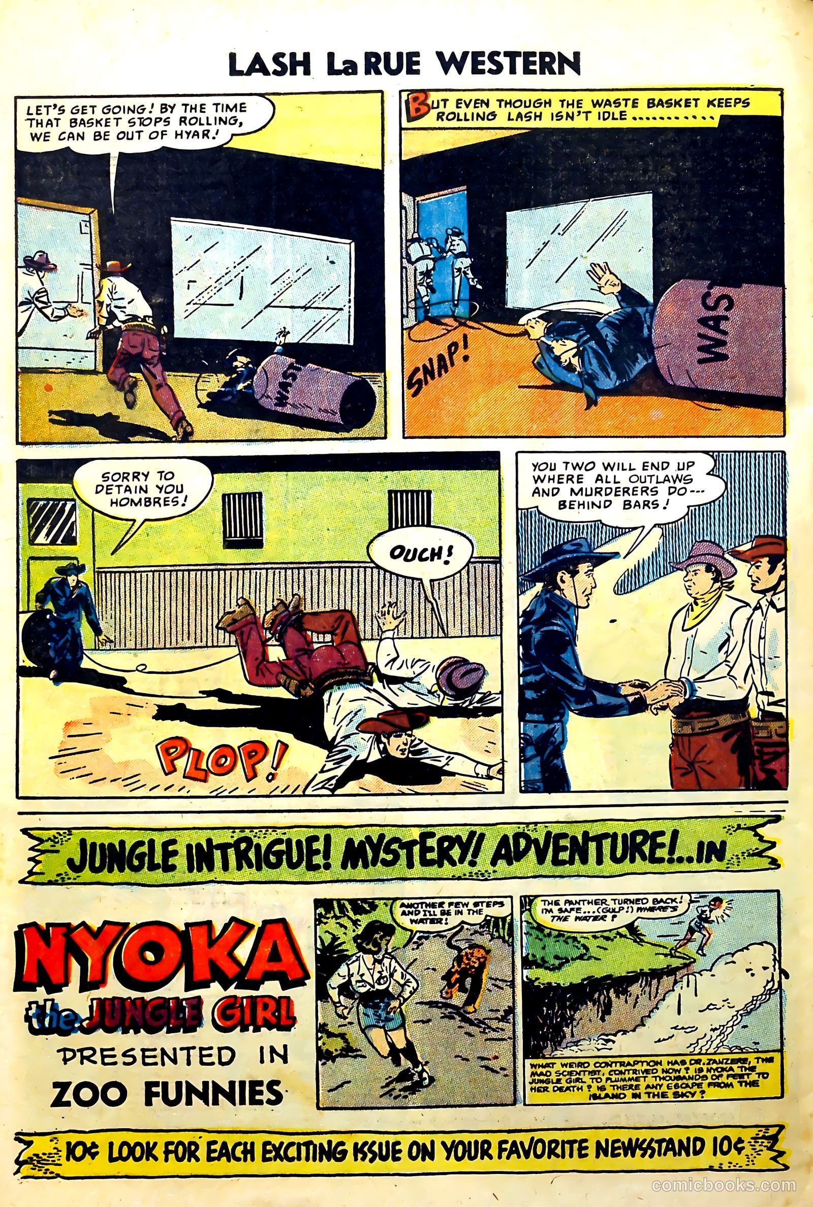Lash Larue Western #51 — page 32 of 36