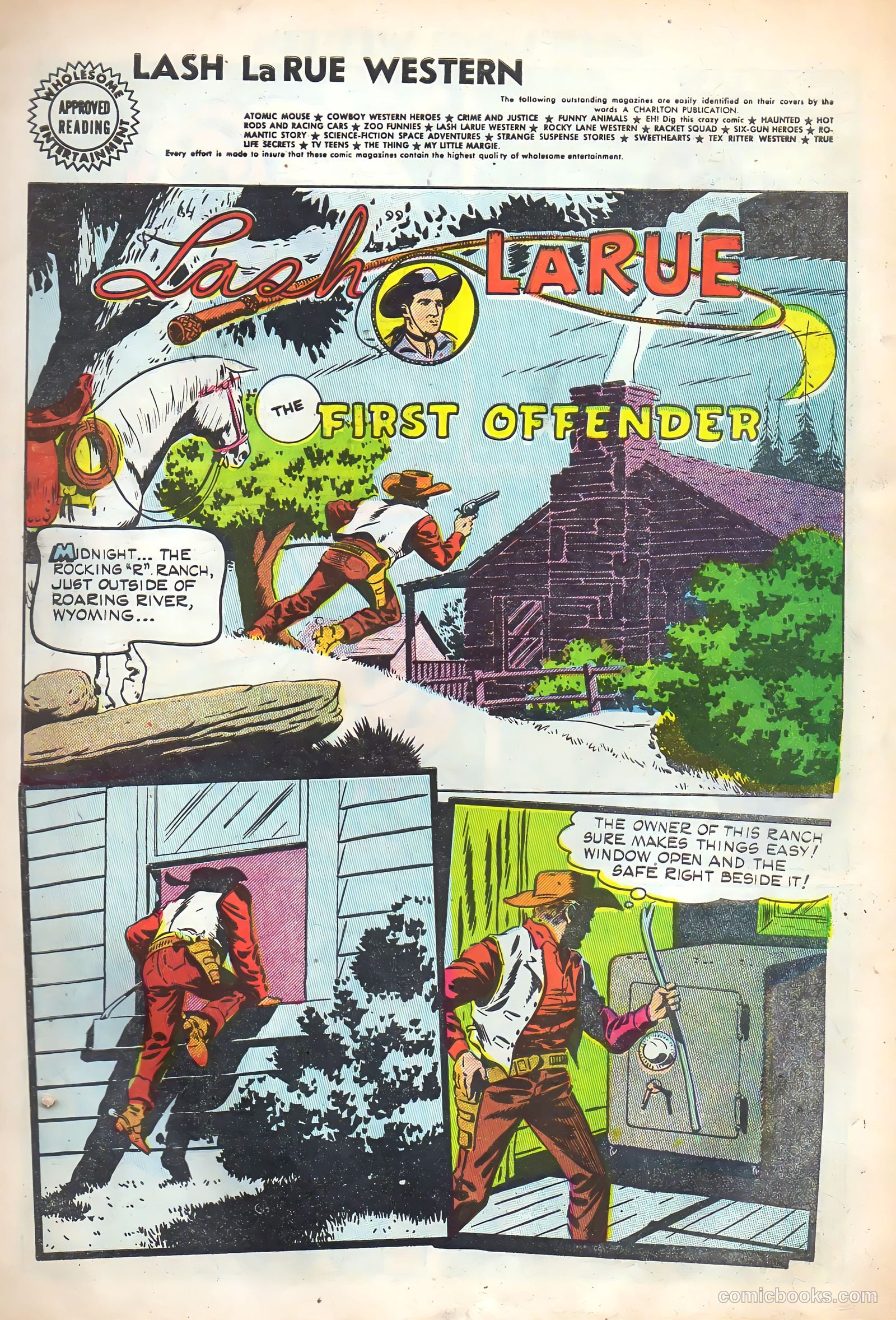 Lash Larue Western #52 — page 3 of 36