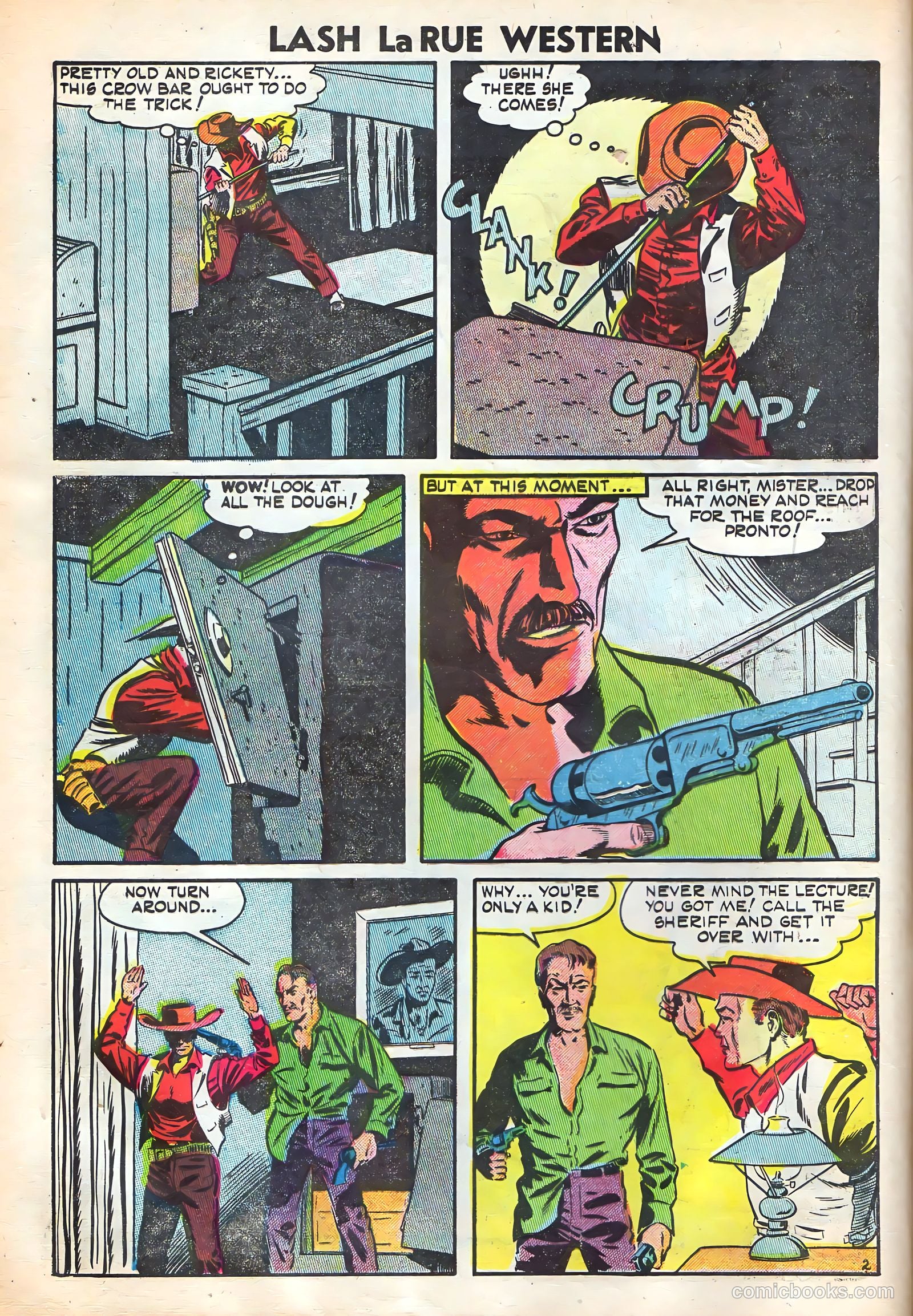Lash Larue Western #52 — page 4 of 36