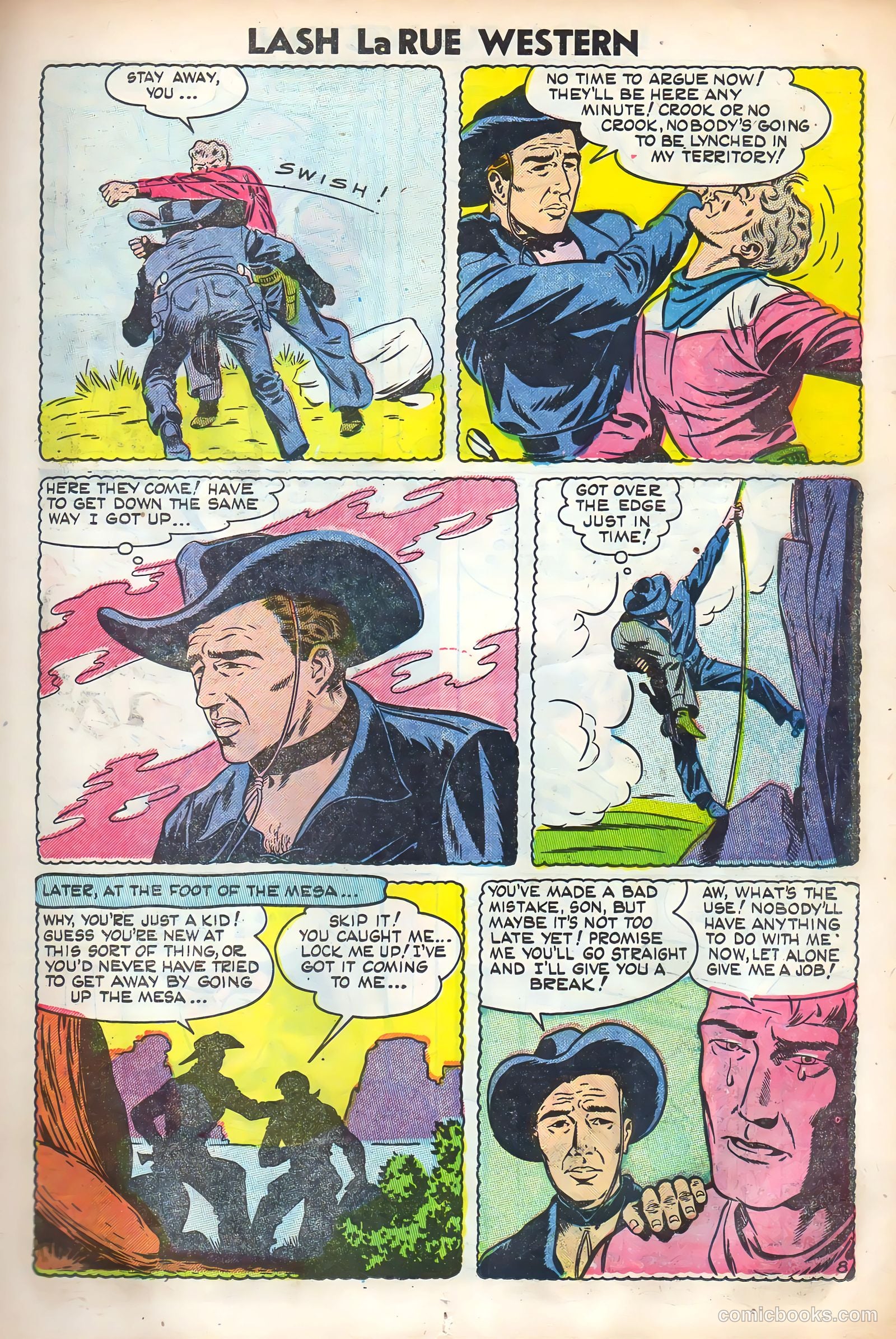Lash Larue Western #52 — page 11 of 36