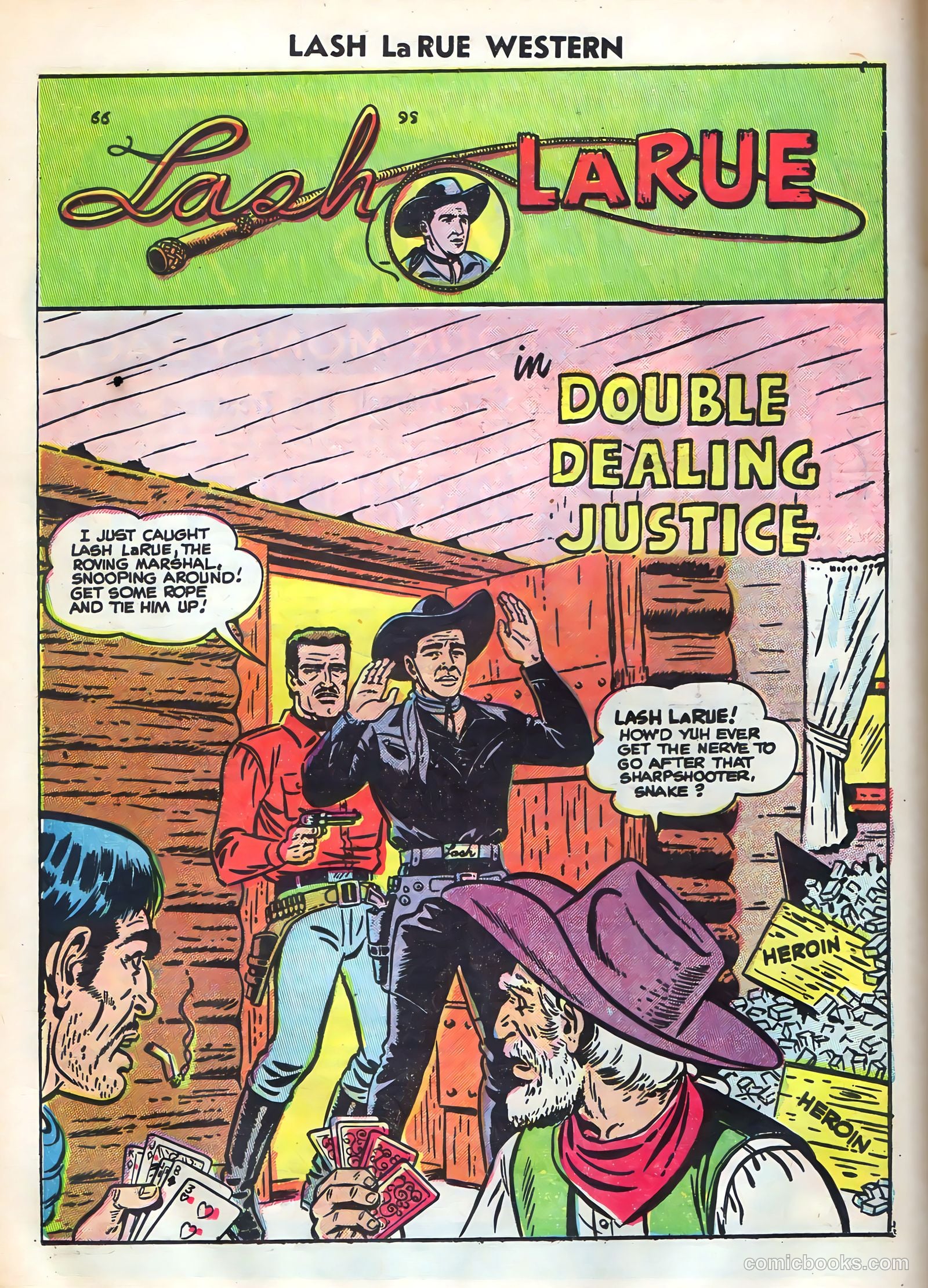 Lash Larue Western #52 — page 16 of 36