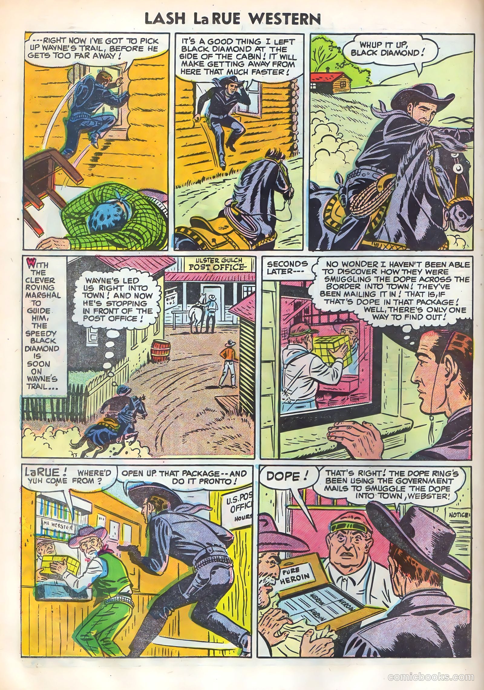 Lash Larue Western #52 — page 18 of 36