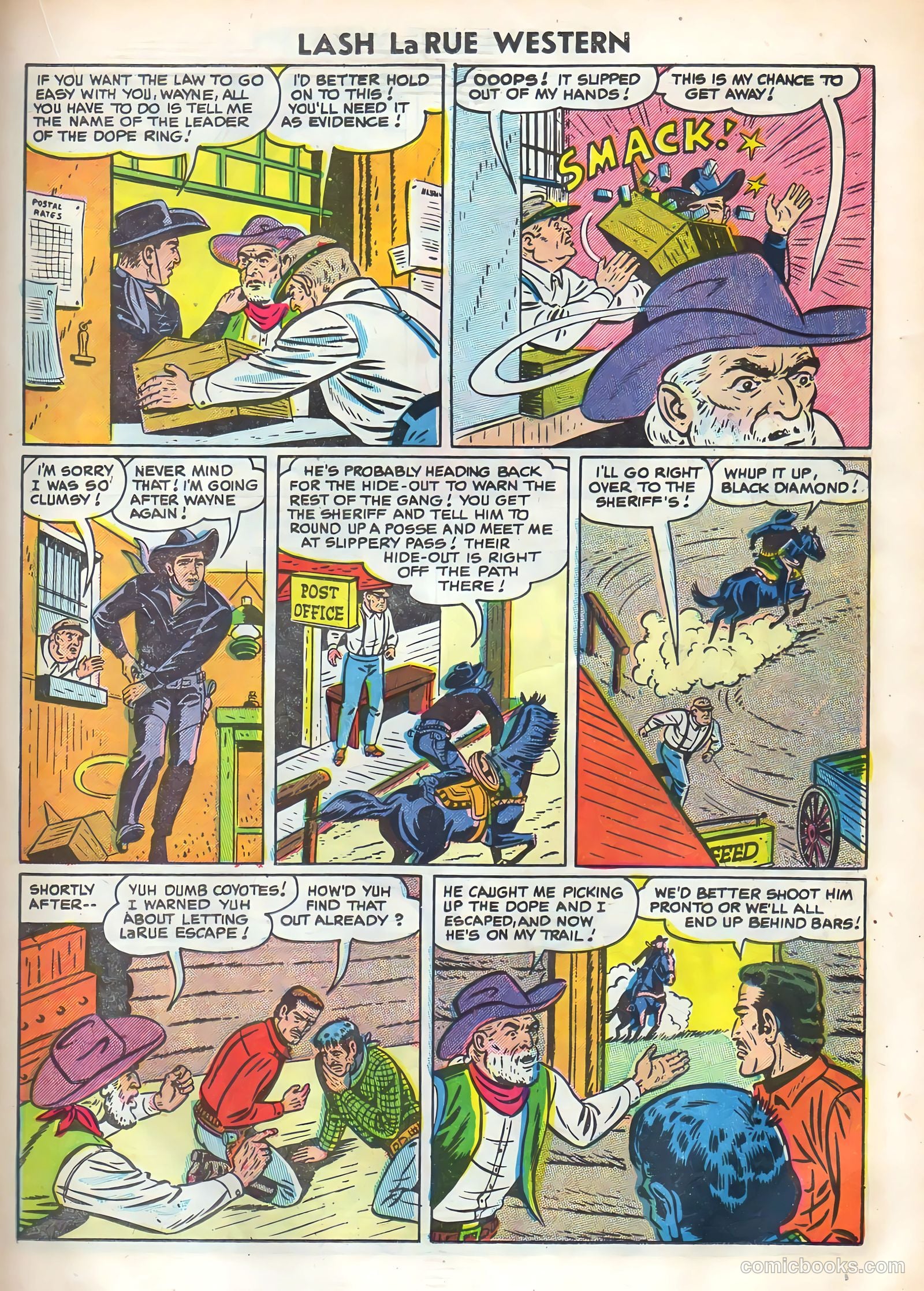 Lash Larue Western #52 — page 19 of 36