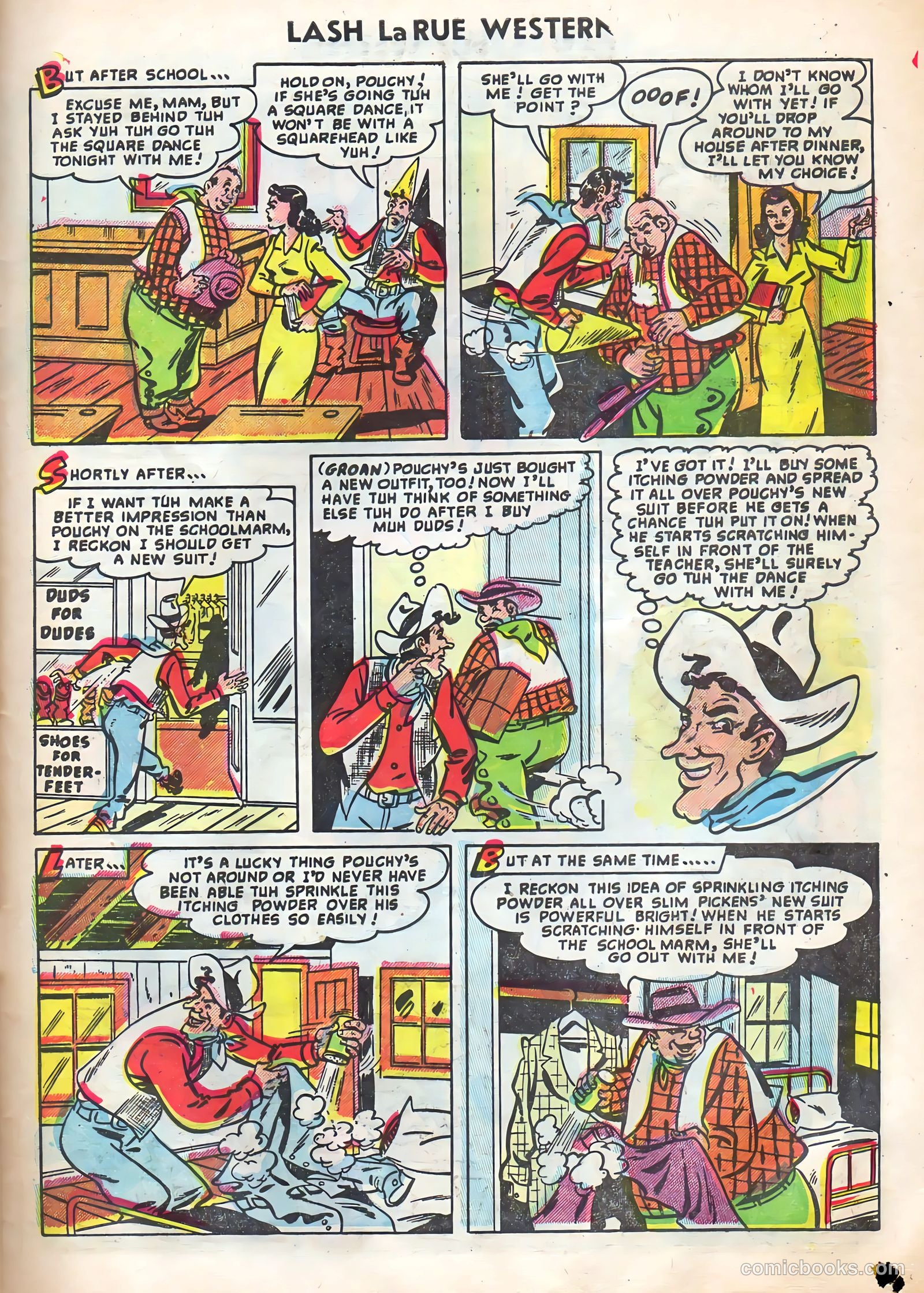 Lash Larue Western #52 — page 29 of 36