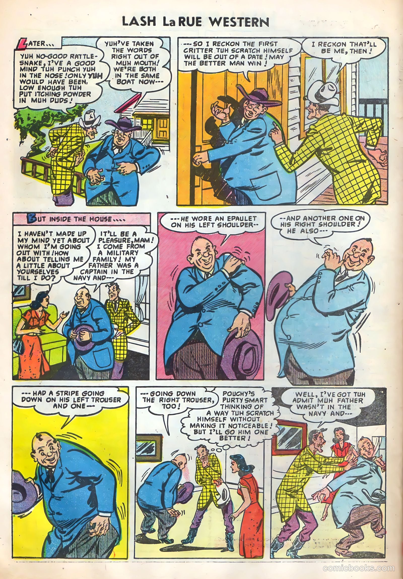 Lash Larue Western #52 — page 30 of 36