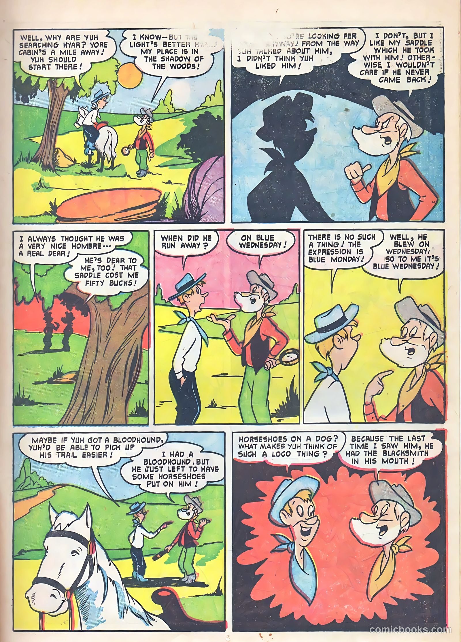 Lash Larue Western #53 — page 13 of 36