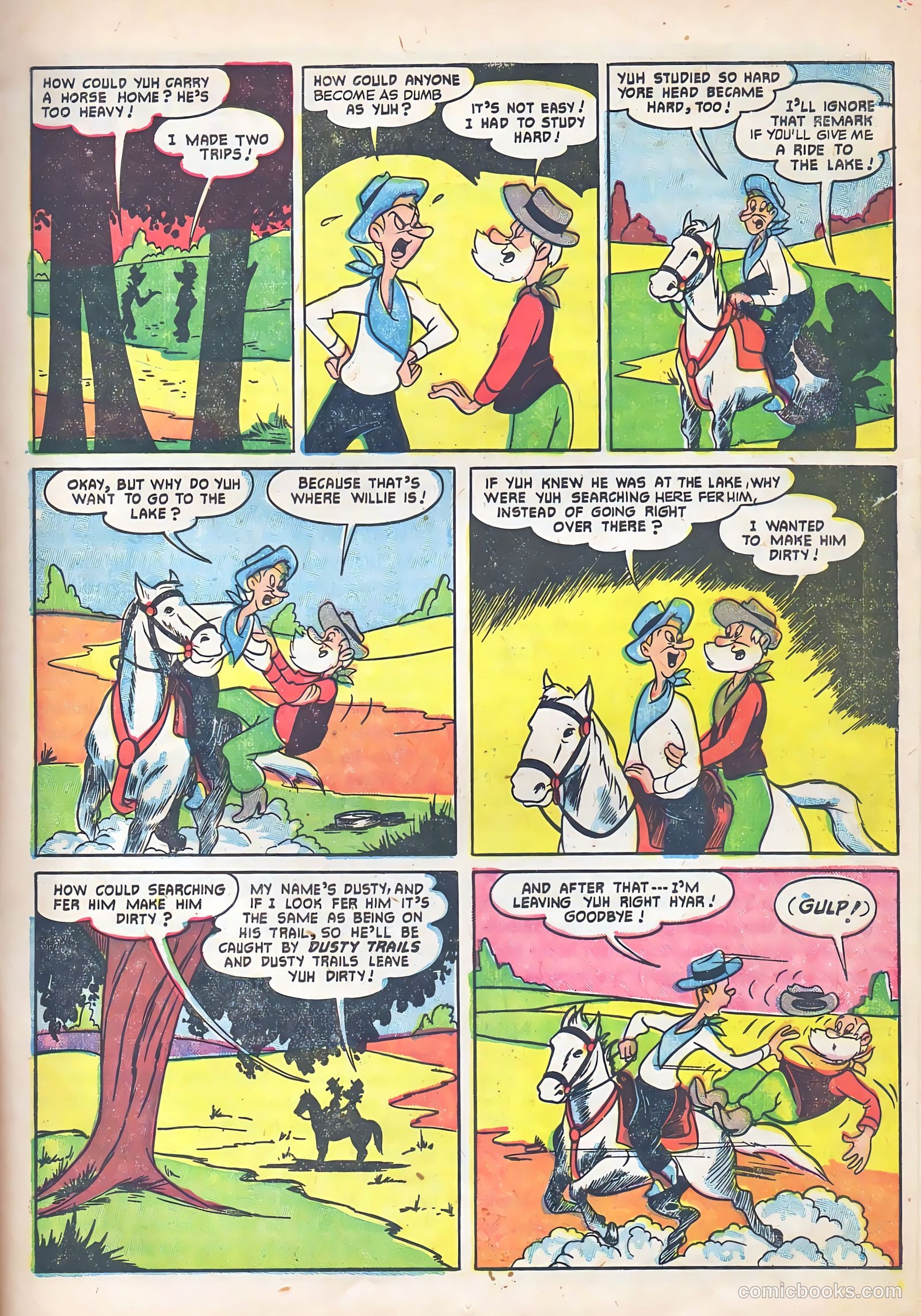 Lash Larue Western #53 — page 15 of 36