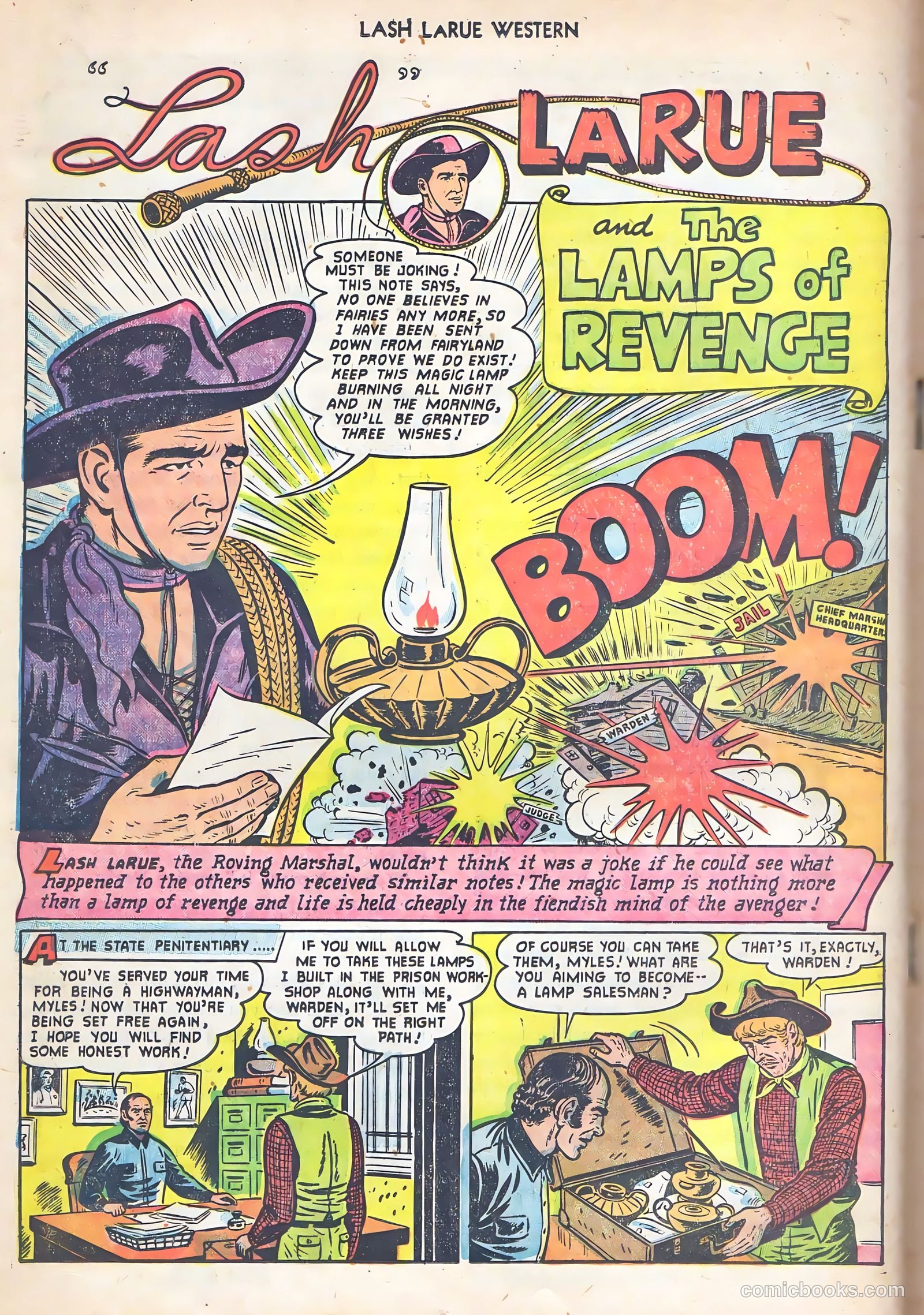Lash Larue Western #53 — page 18 of 36