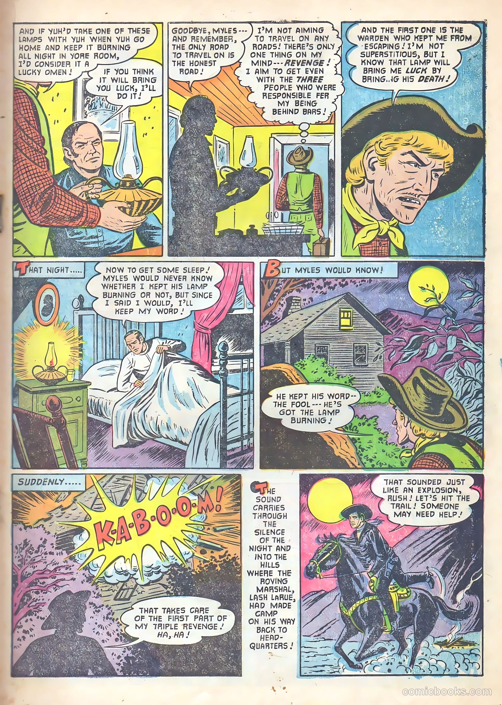Lash Larue Western #53 — page 19 of 36
