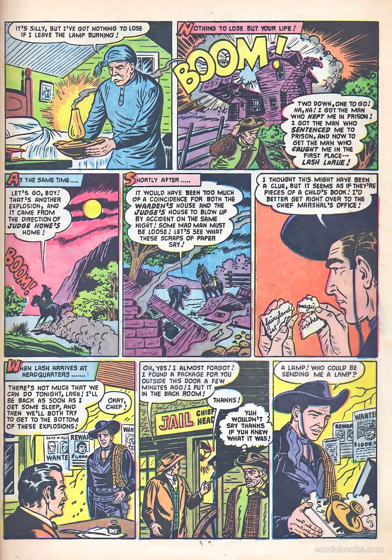 Lash Larue Western #53 — page 21 of 36
