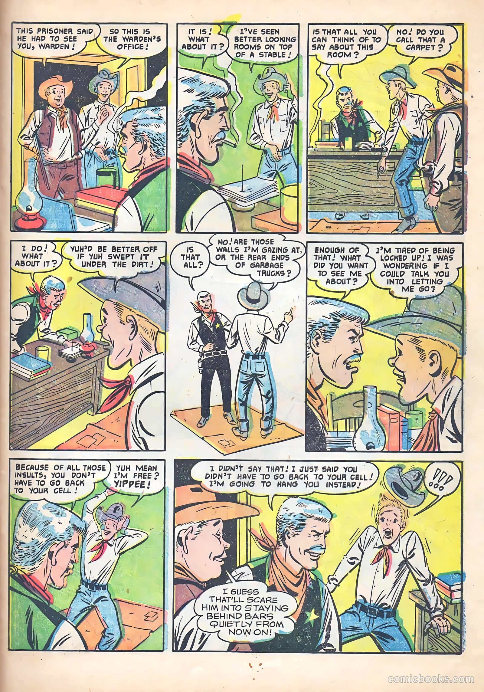 Lash Larue Western #53 — page 27 of 36