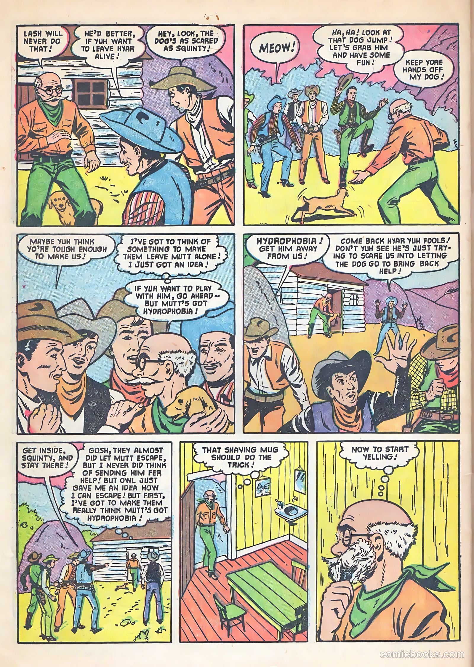 Lash Larue Western #53 — page 32 of 36