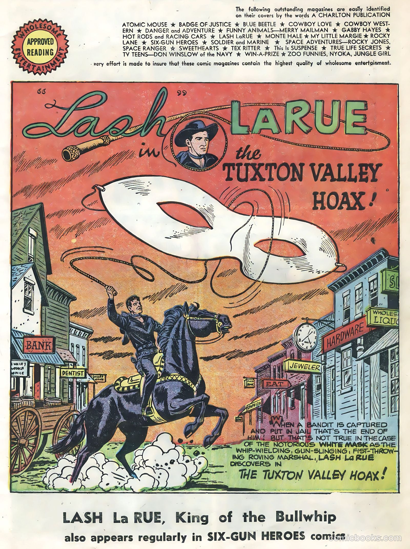 Lash LaRue Western #54 — page 3 of 36