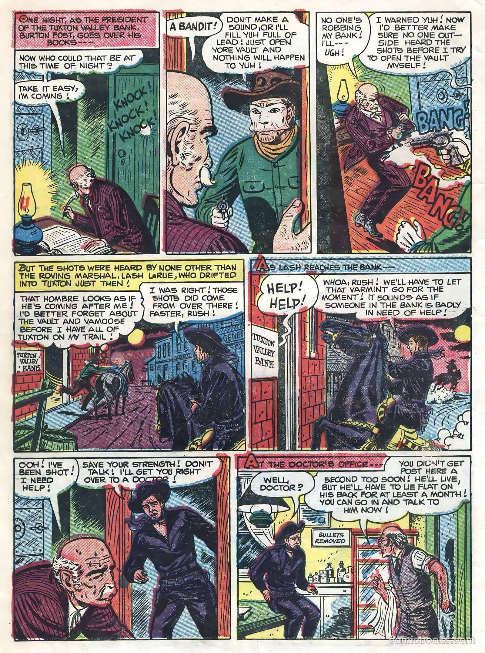 Lash LaRue Western #54 — page 4 of 36