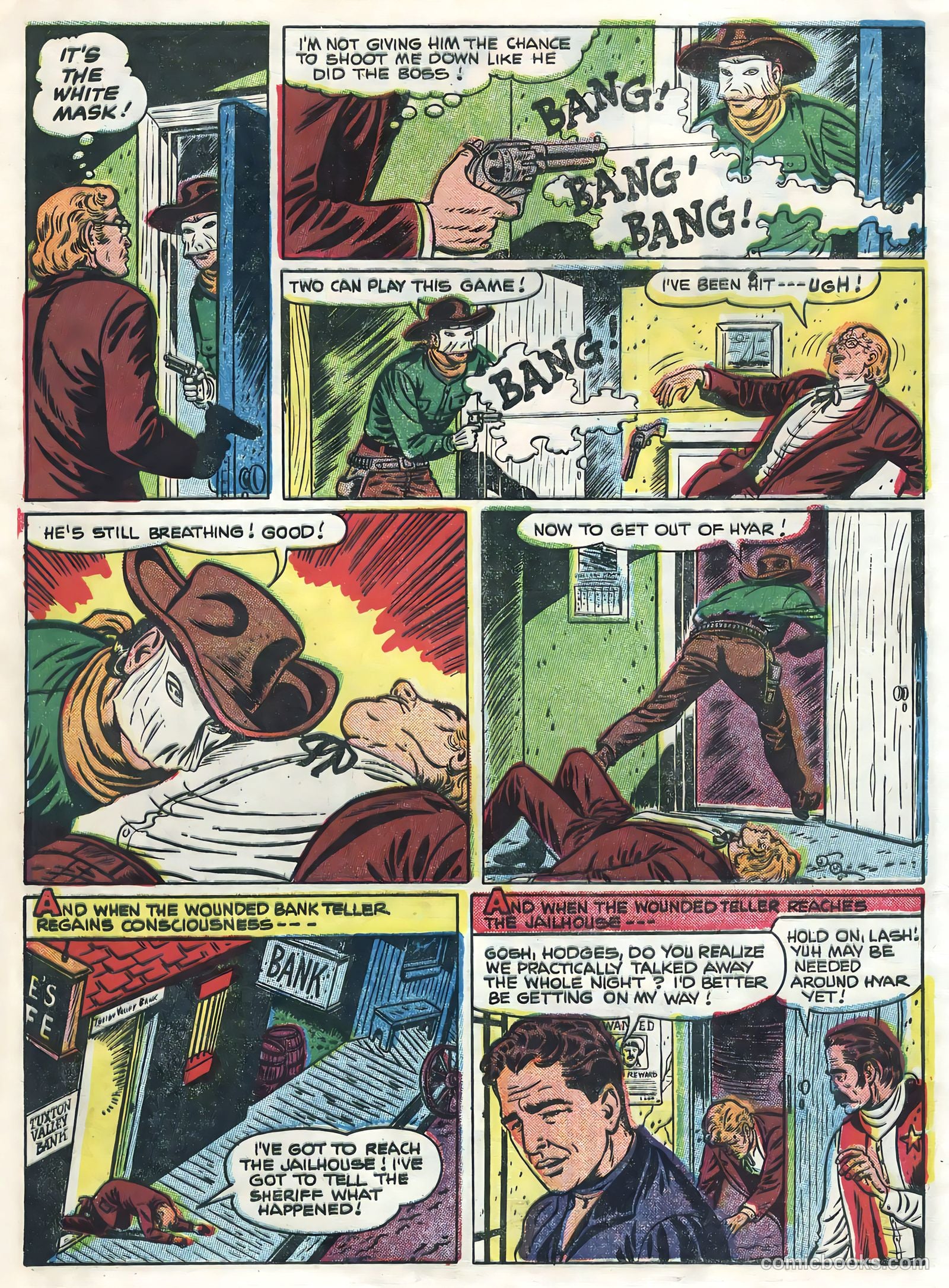 Lash LaRue Western #54 — page 8 of 36