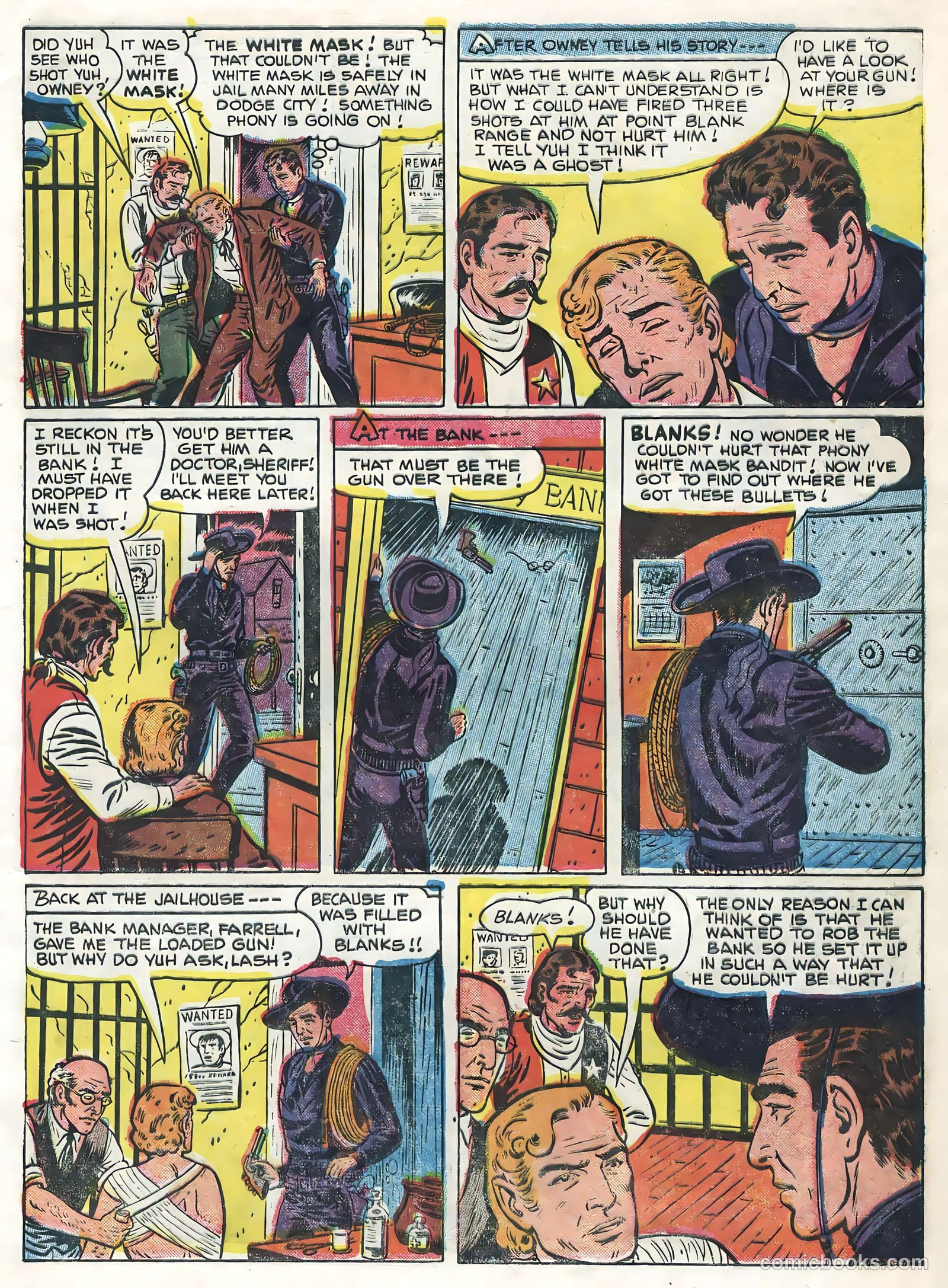 Lash LaRue Western #54 — page 9 of 36