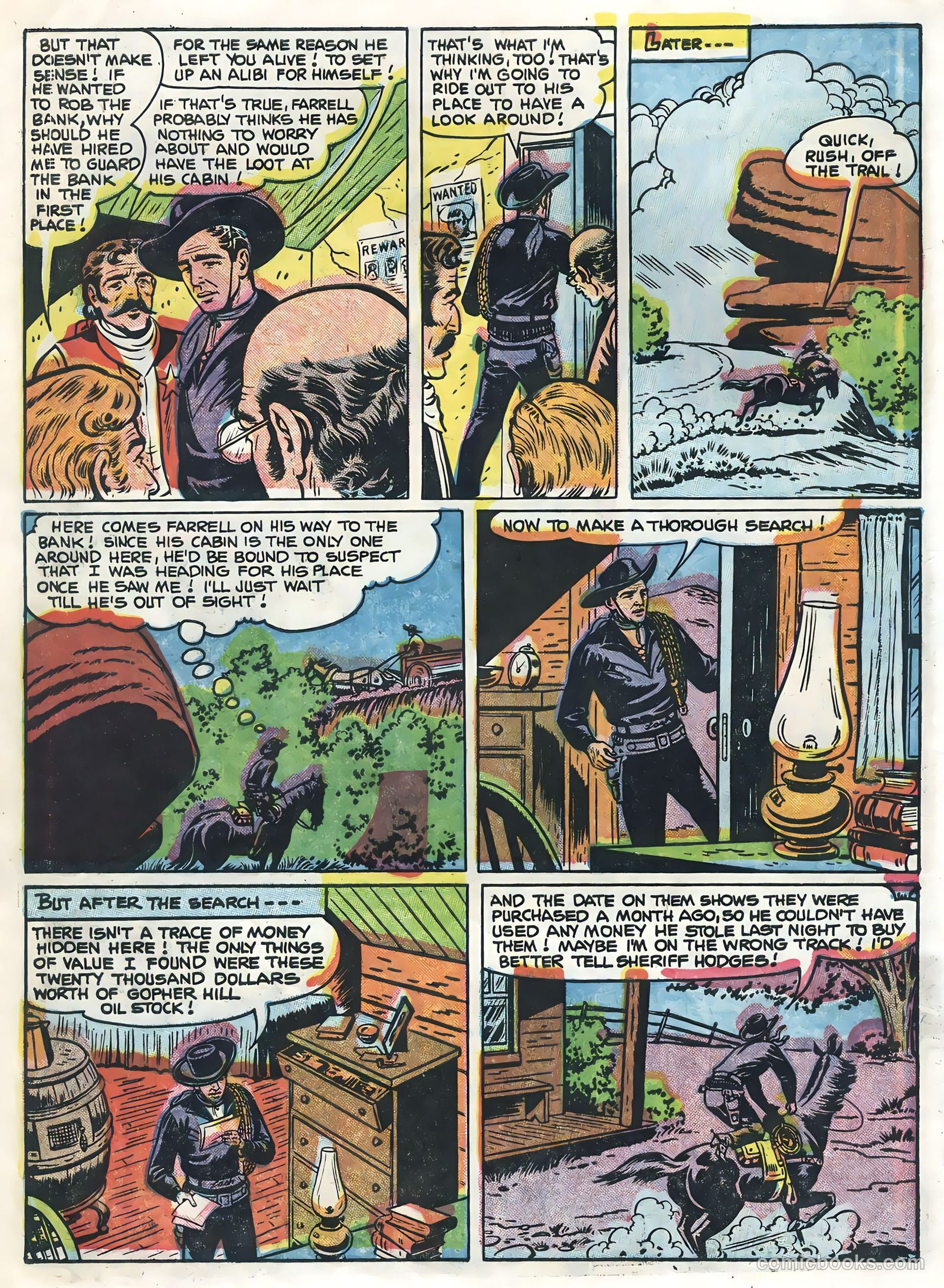 Lash LaRue Western #54 — page 10 of 36