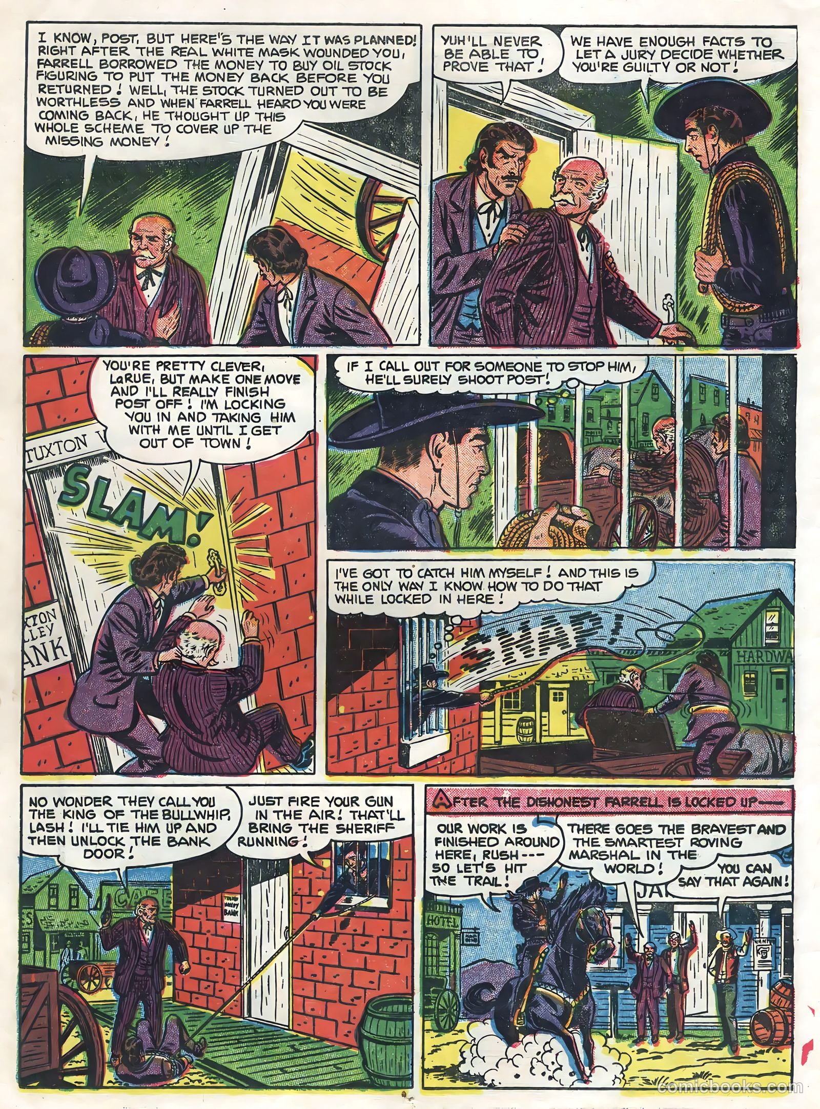 Lash LaRue Western #54 — page 12 of 36