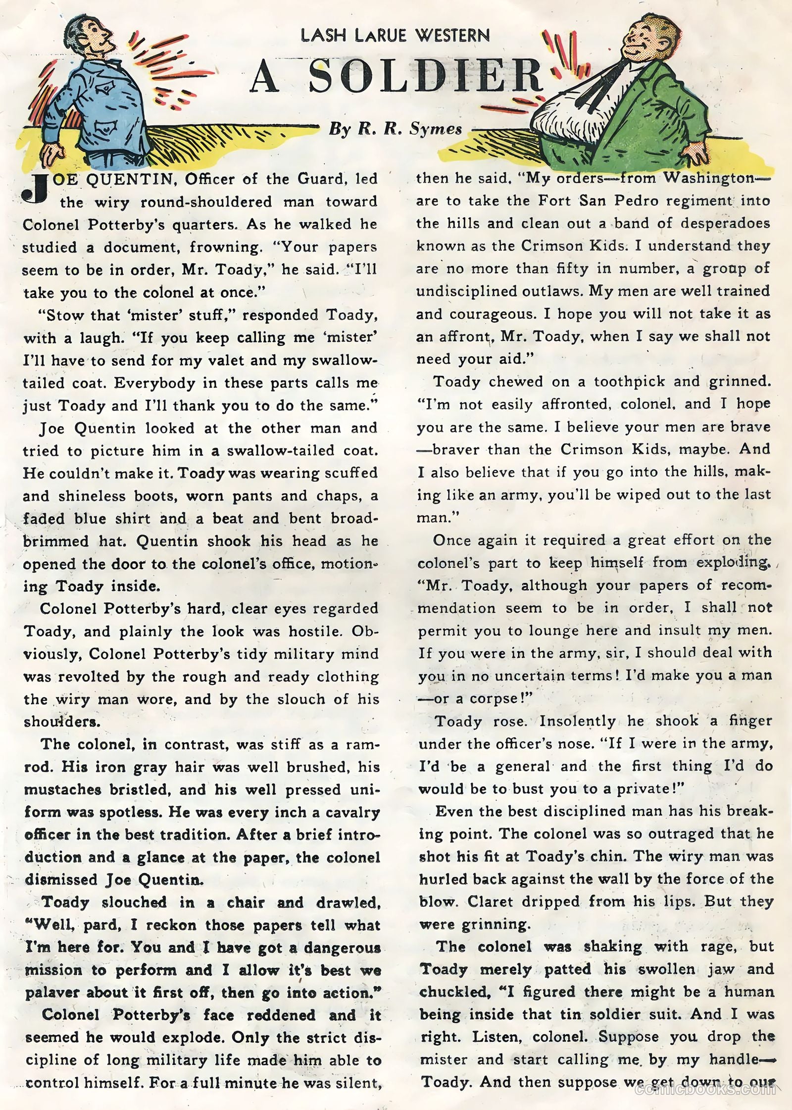 Lash LaRue Western #54 — page 15 of 36