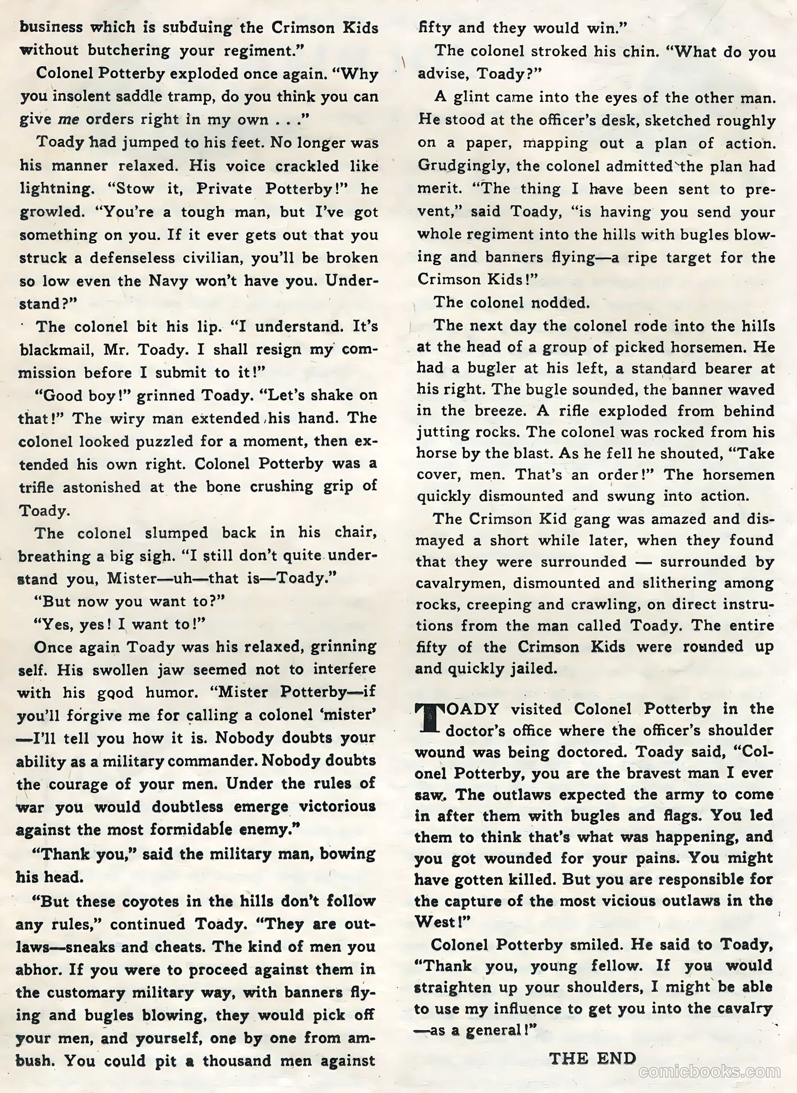 Lash LaRue Western #54 — page 16 of 36