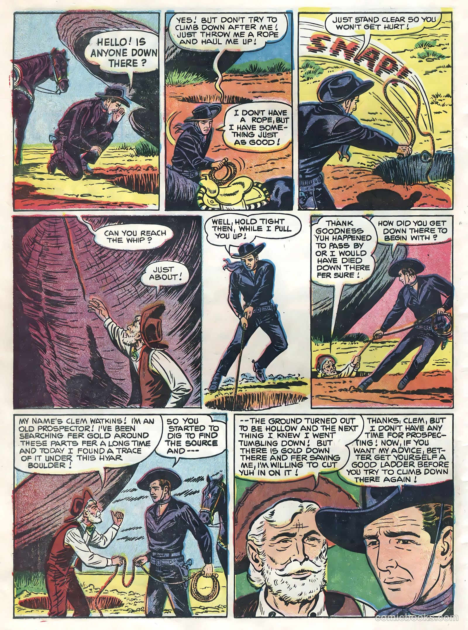 Lash LaRue Western #54 — page 28 of 36