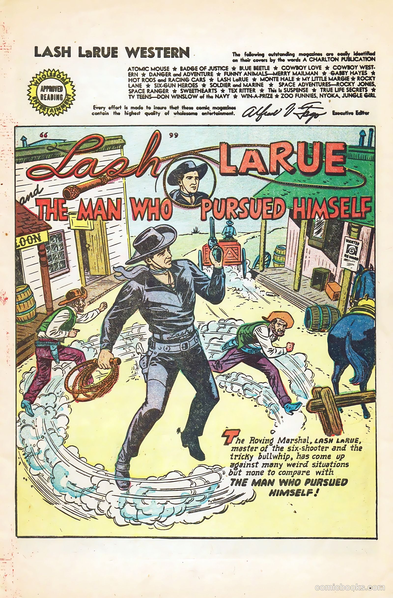 Lash Larue Western #55 — page 3 of 36