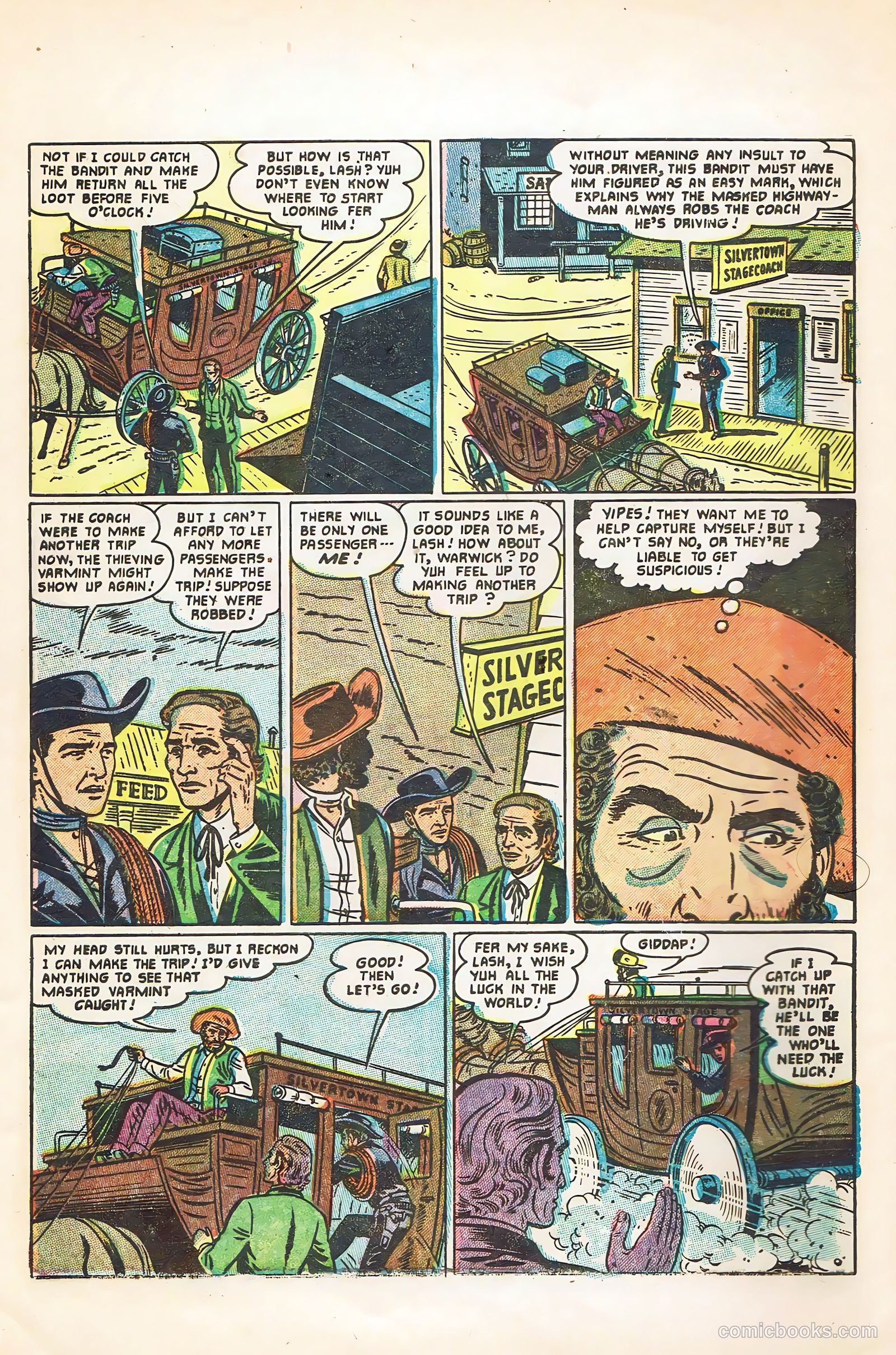 Lash Larue Western #55 — page 8 of 36