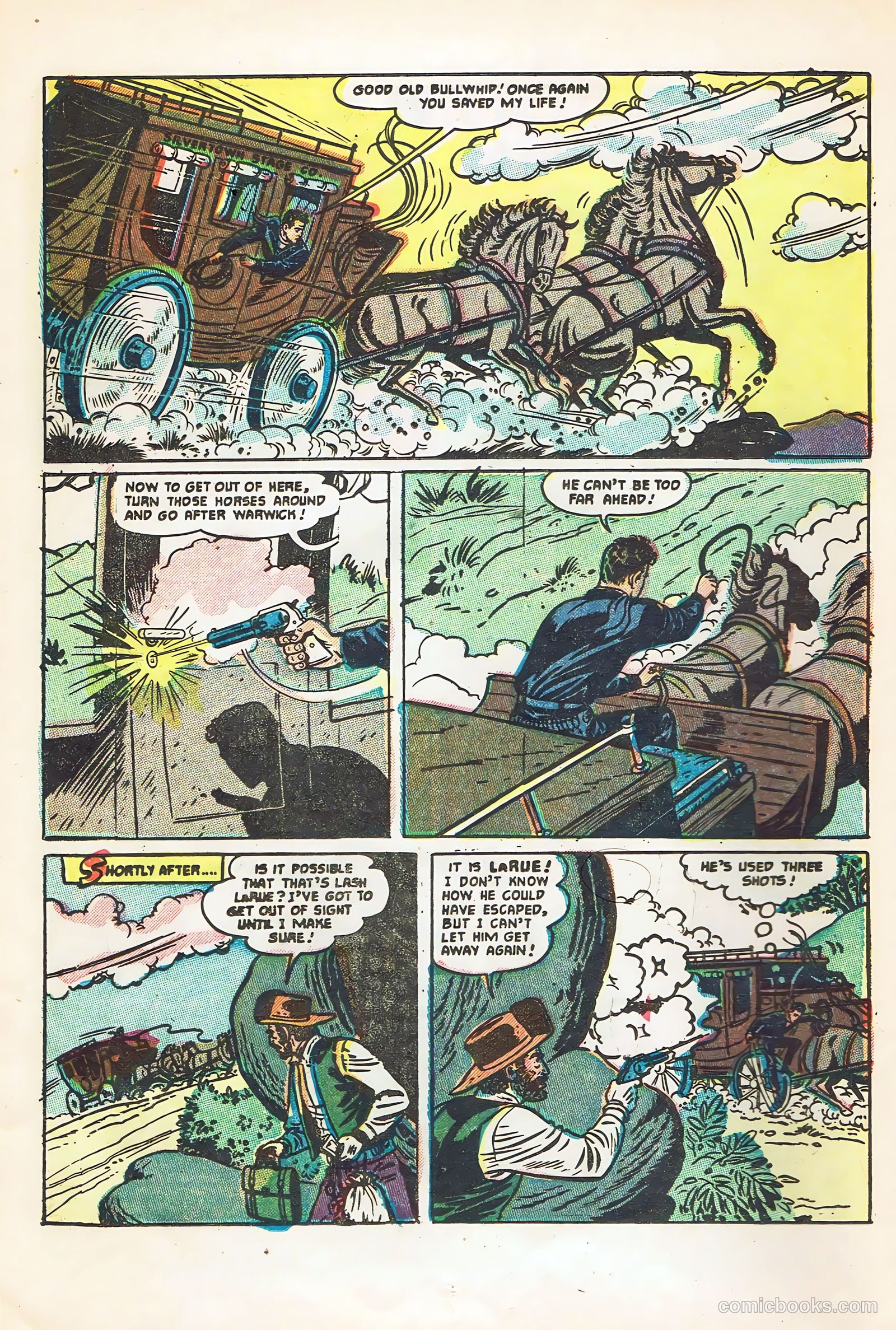 Lash Larue Western #55 — page 12 of 36