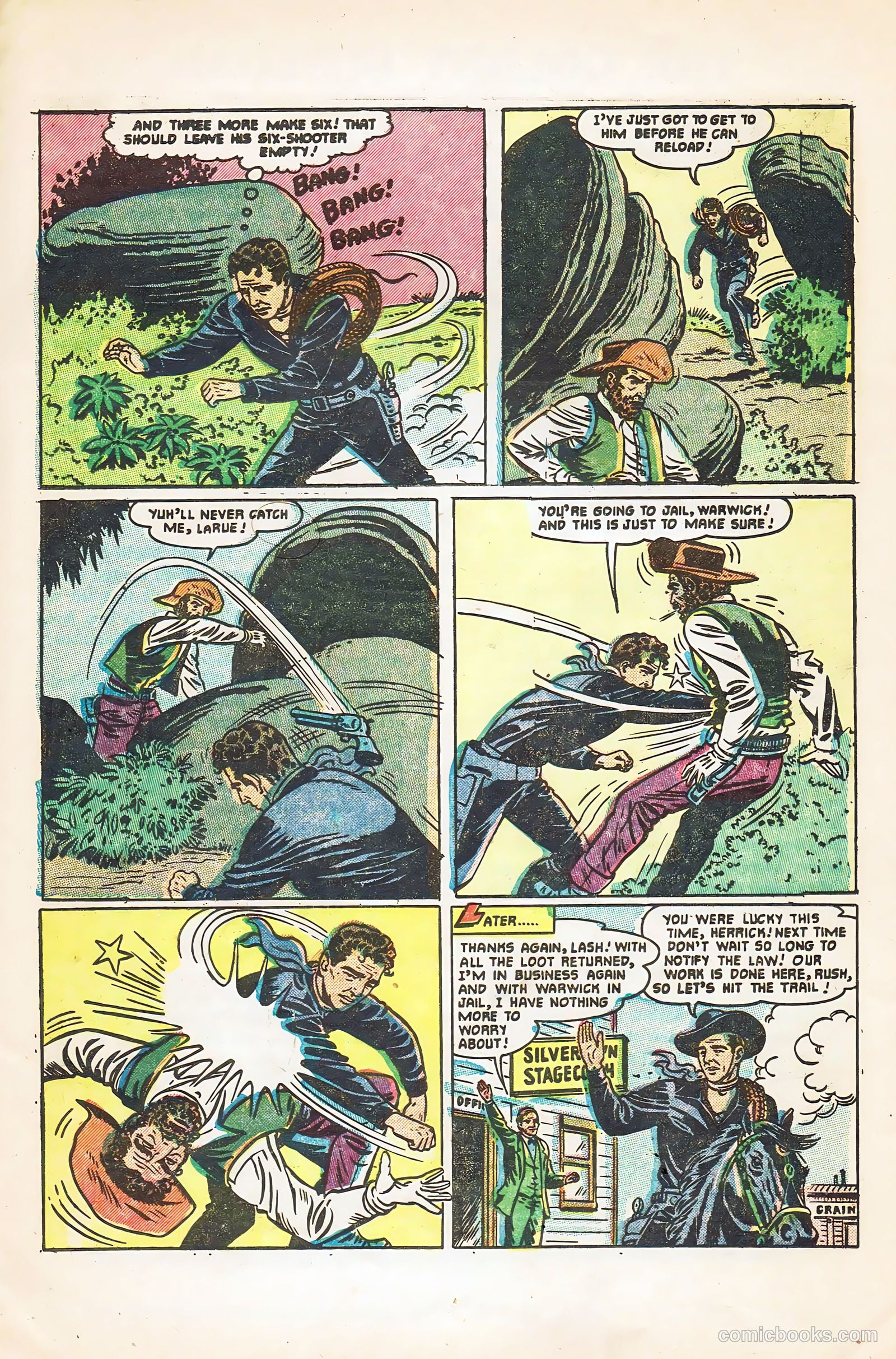 Lash Larue Western #55 — page 13 of 36