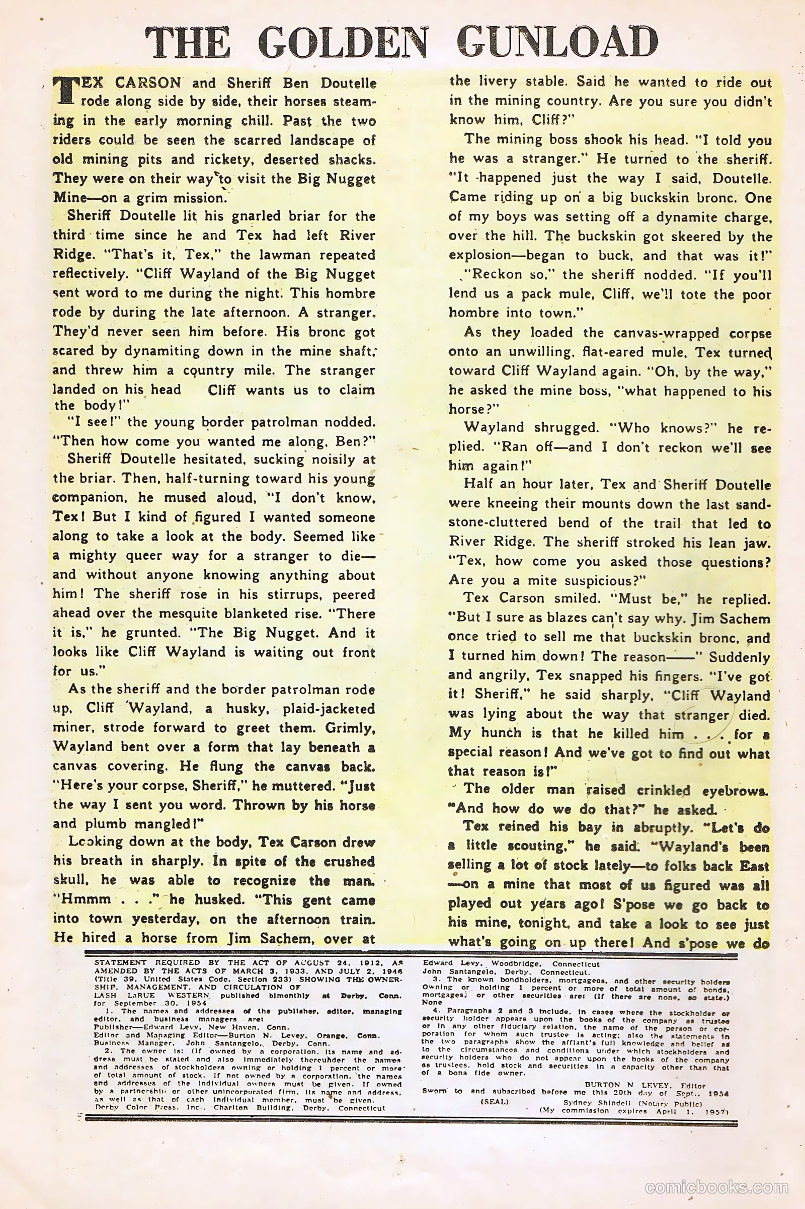 Lash Larue Western #55 — page 14 of 36