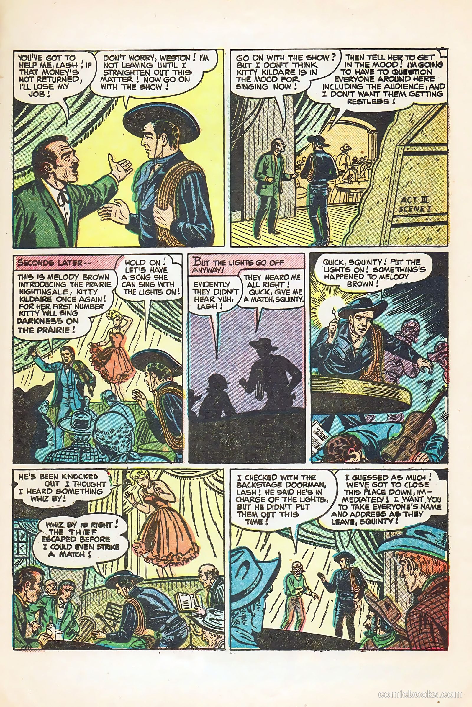 Lash Larue Western #55 — page 21 of 36
