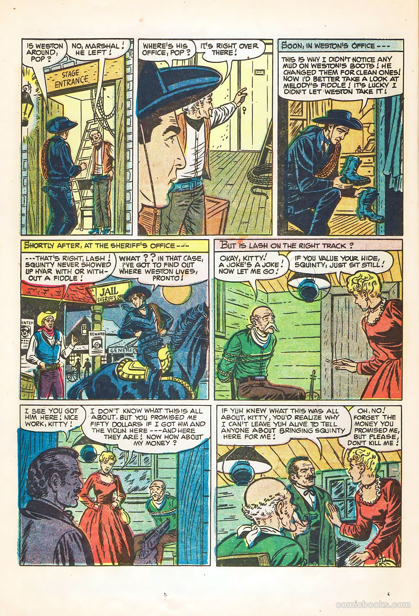 Lash Larue Western #55 — page 24 of 36