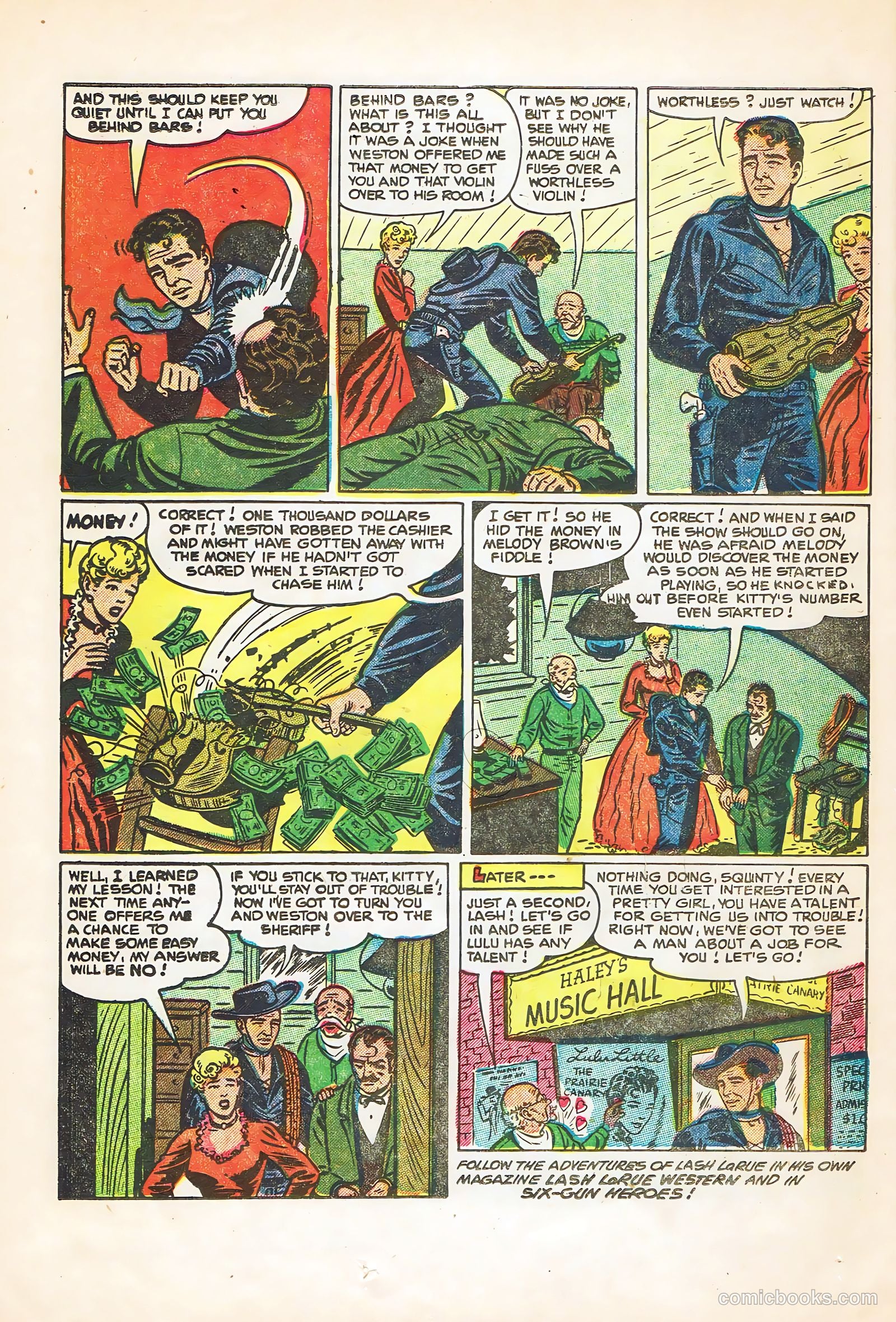 Lash Larue Western #55 — page 26 of 36